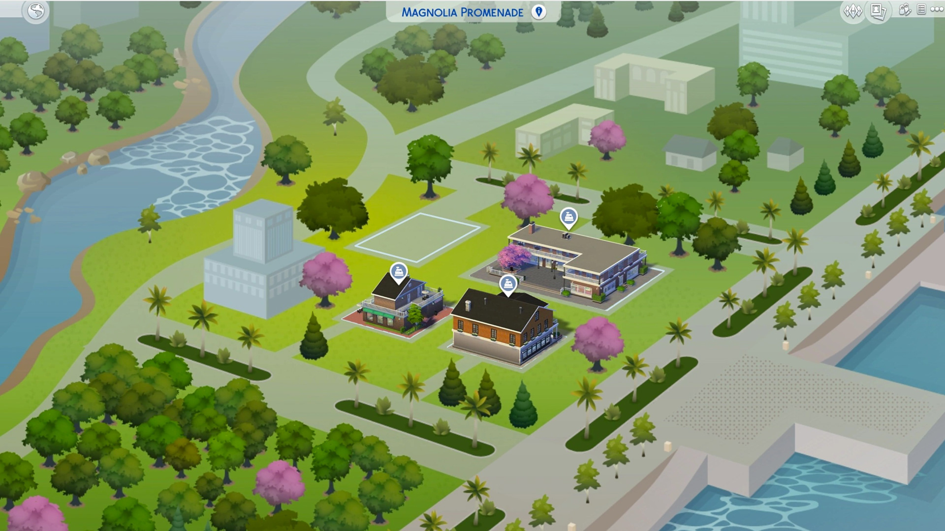 Official, in-game map