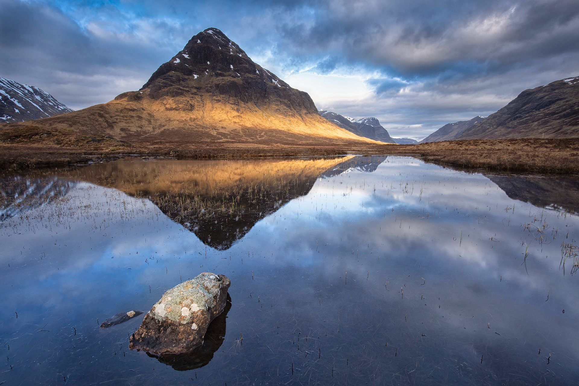 Buachaille Etive Beag reflected