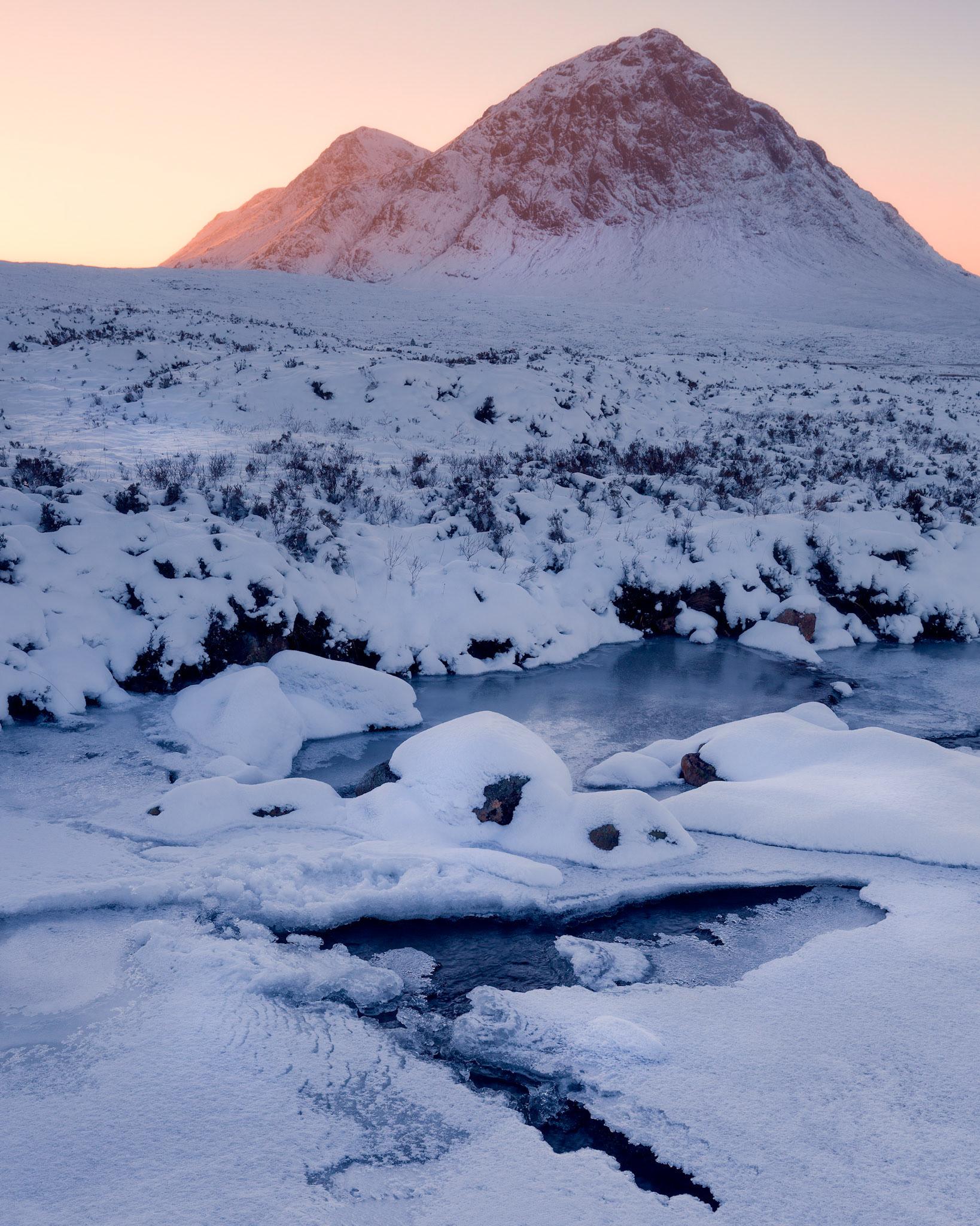 Buachaille Etive Mòr in winter