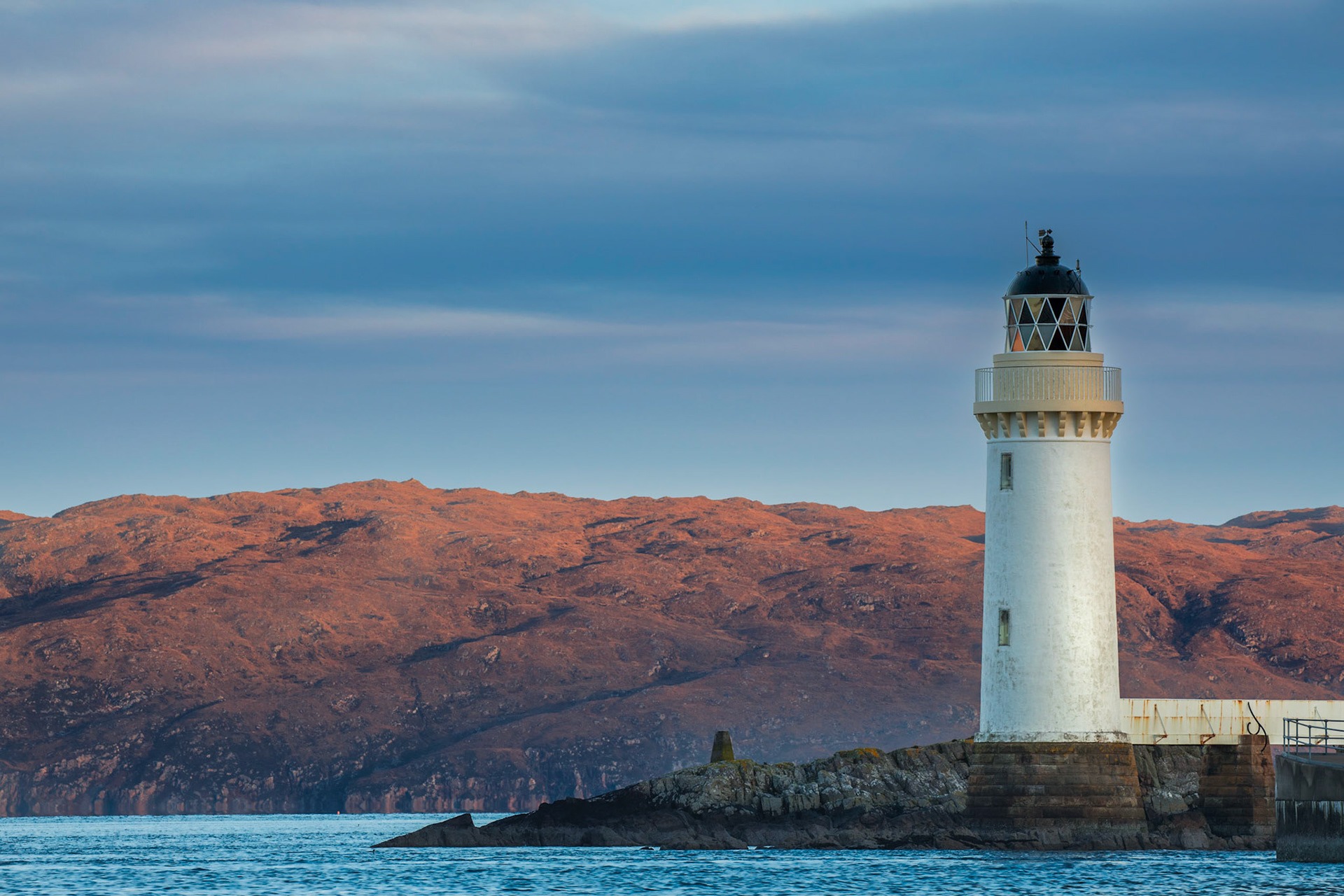 Under the Skye Bridge: Eilean Ban Lighthouse Kyleakin.