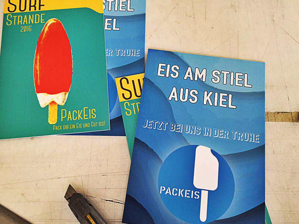 PACKEIS AUFSTELLERPLAKATE