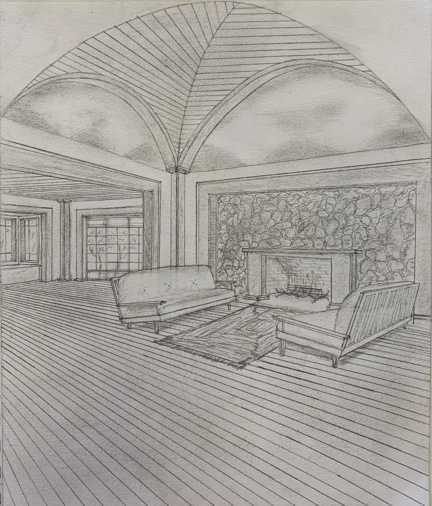 A Warm Family Room