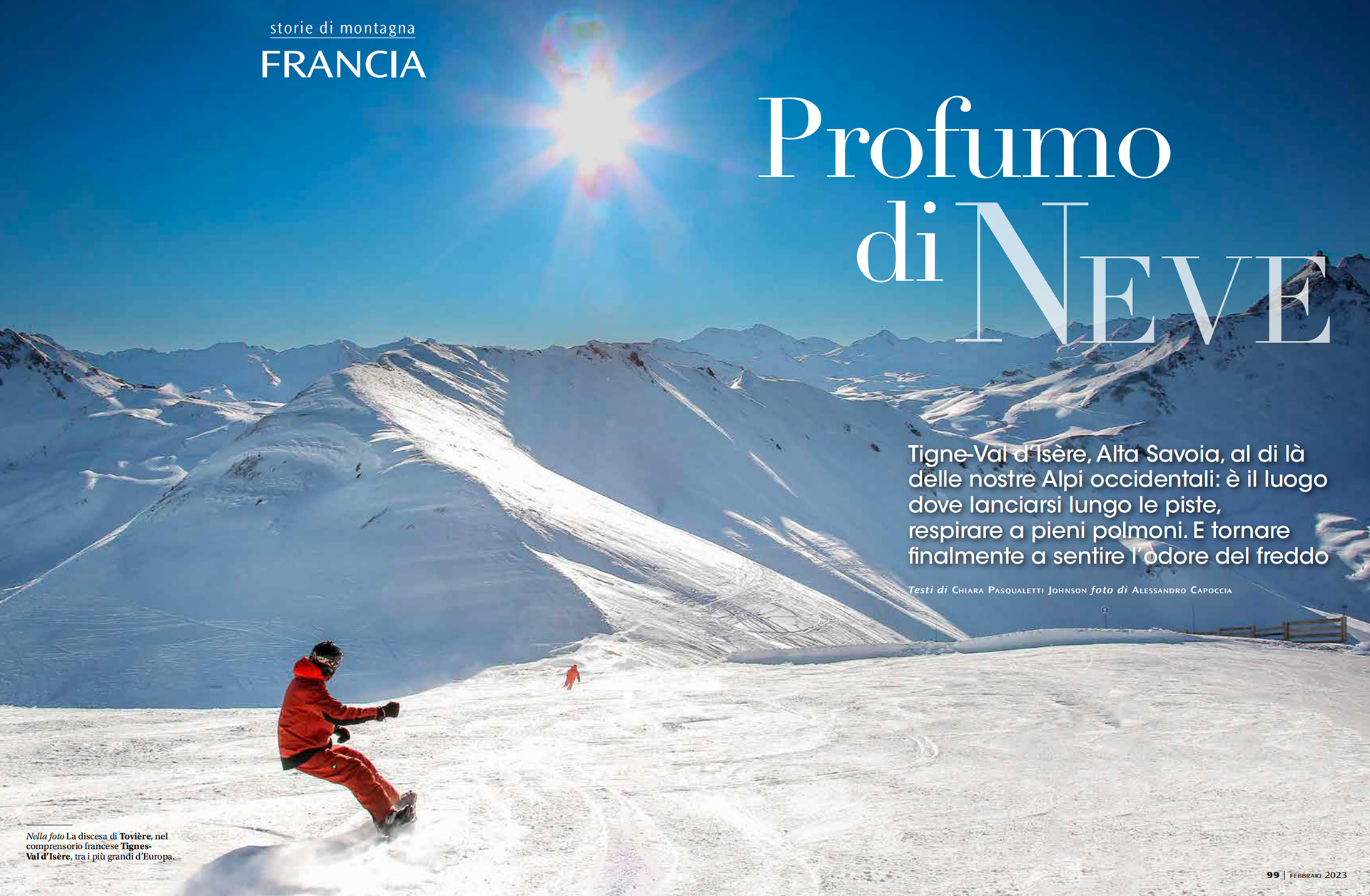 ALESSANDRO CAPOCCIA PHOTOGRAPHY / DOVE VIAGGI FEB 2023 / TIGNES & VAL D'ISERE, FRANCE