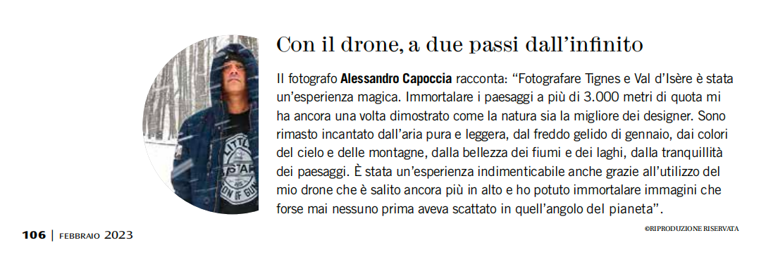 ALESSANDRO CAPOCCIA PHOTOGRAPHY / DOVE VIAGGI FEB 2023