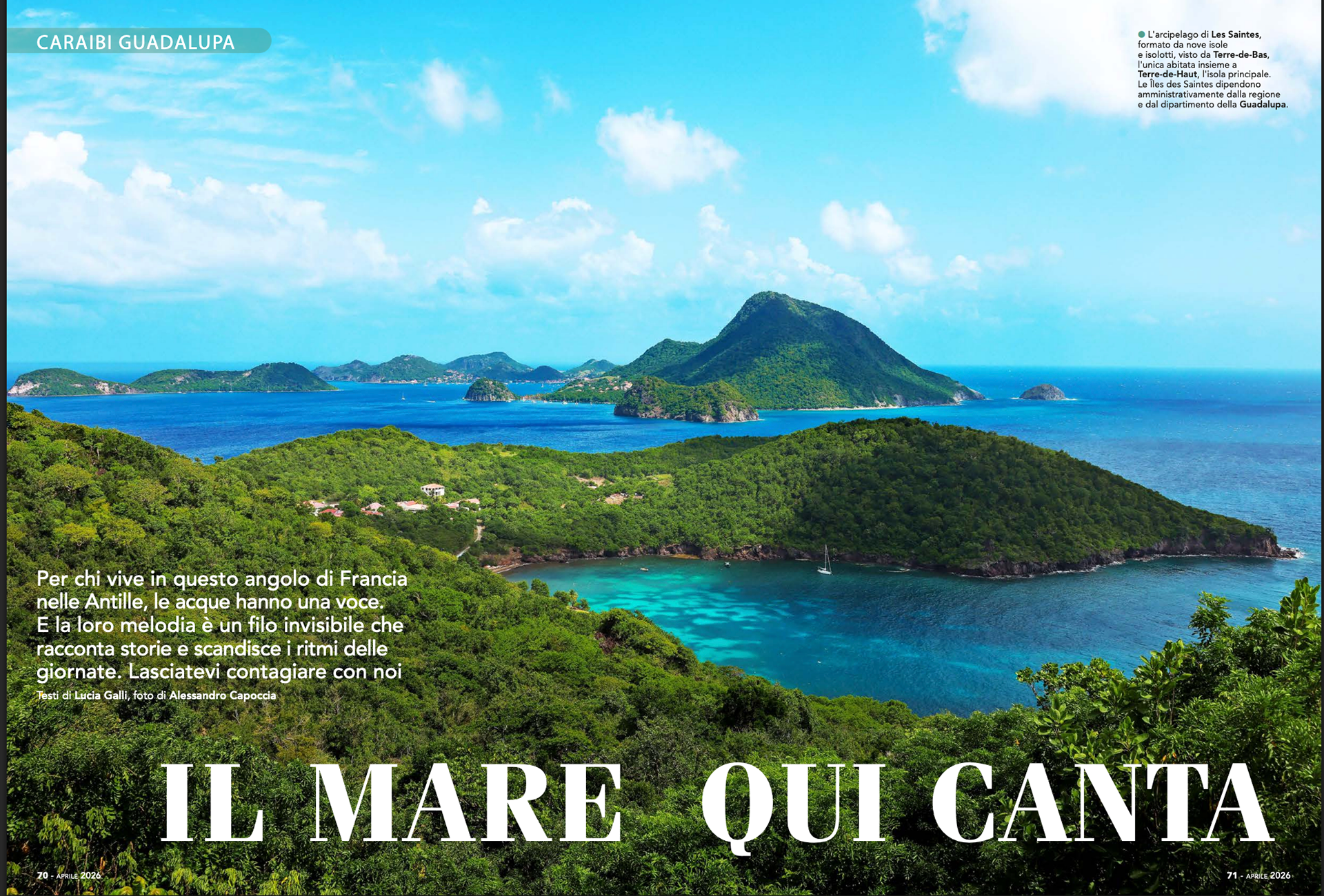 LES SAINTES - CARAIBI - APRILE 2026 - DOVE VIAGGI CORRIERE