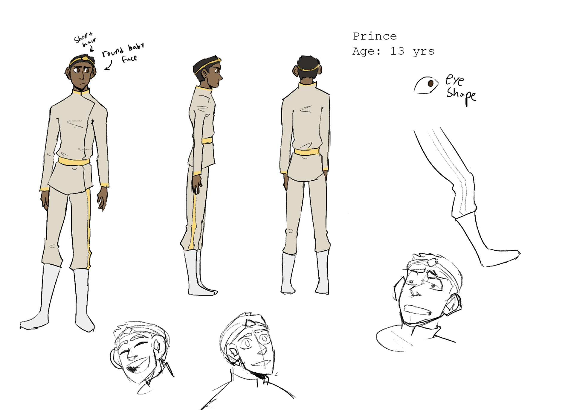 Prince Character Design