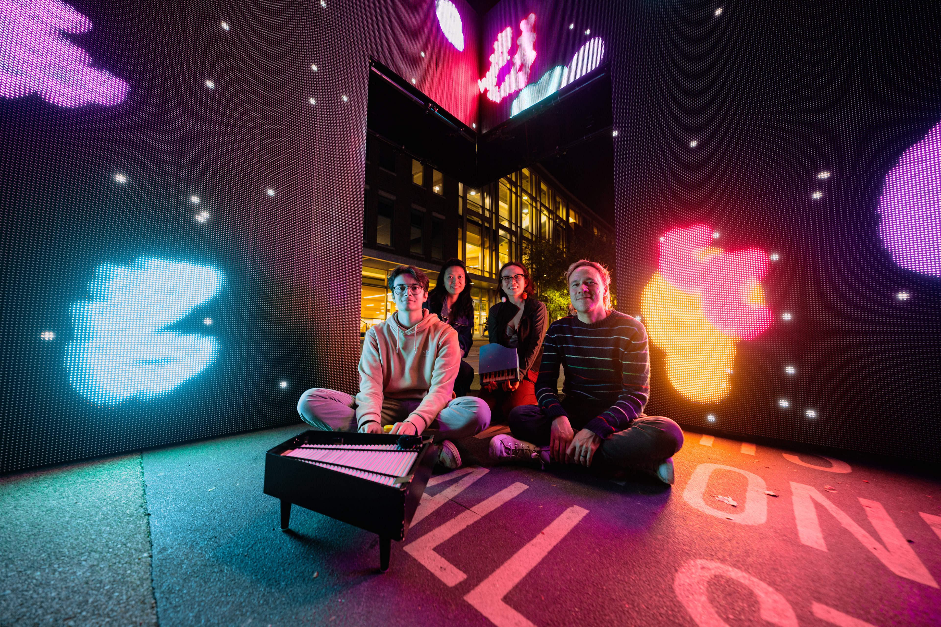 Trey, Dorothy, Lucy and Esteban. Photo by Andrew Lum