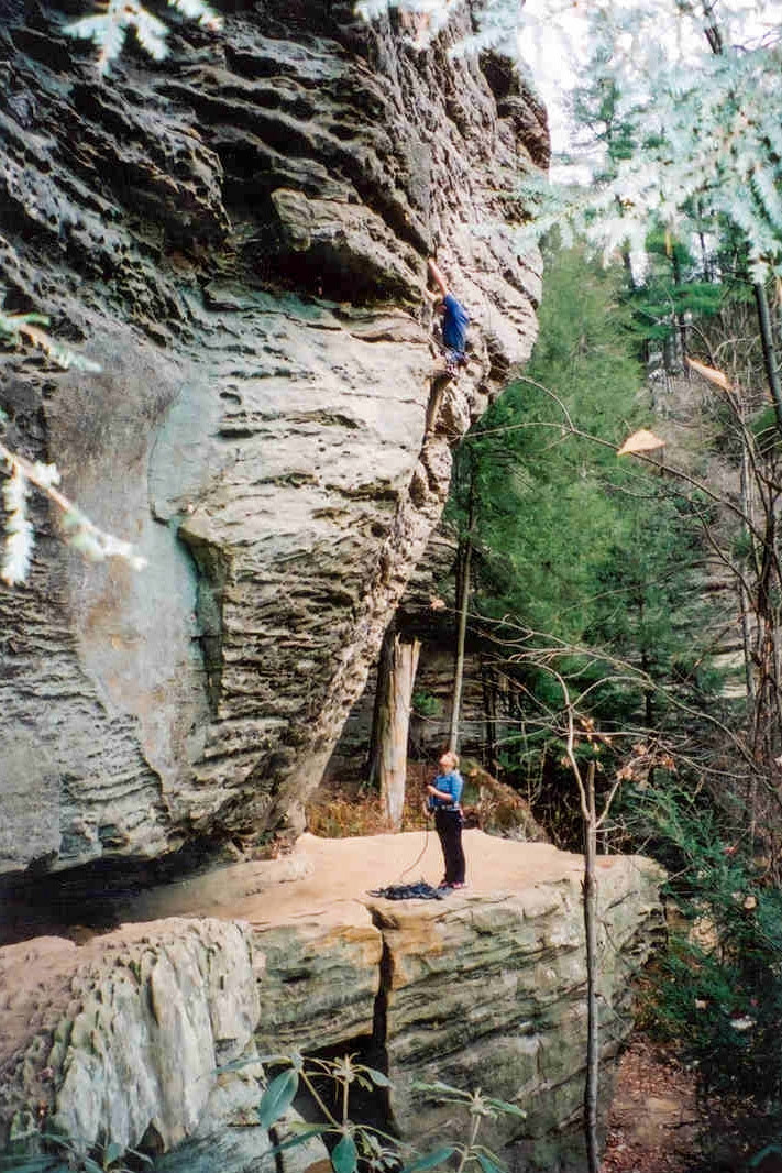 Kiwi's Climbing a Classic at The Red