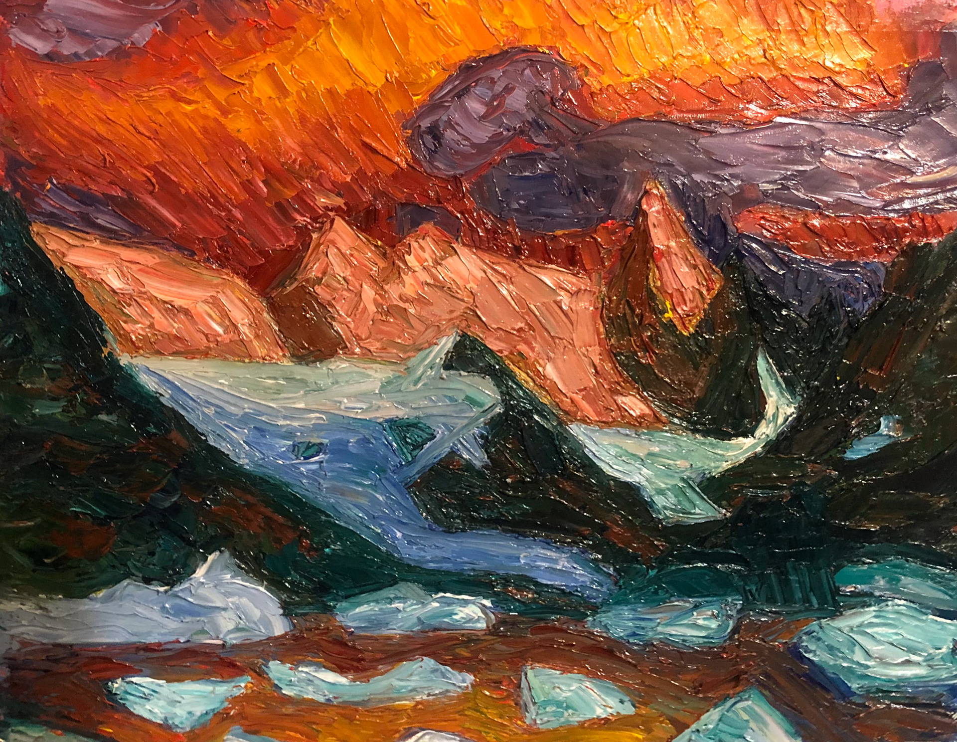 Sunsets and Colored Skies 7