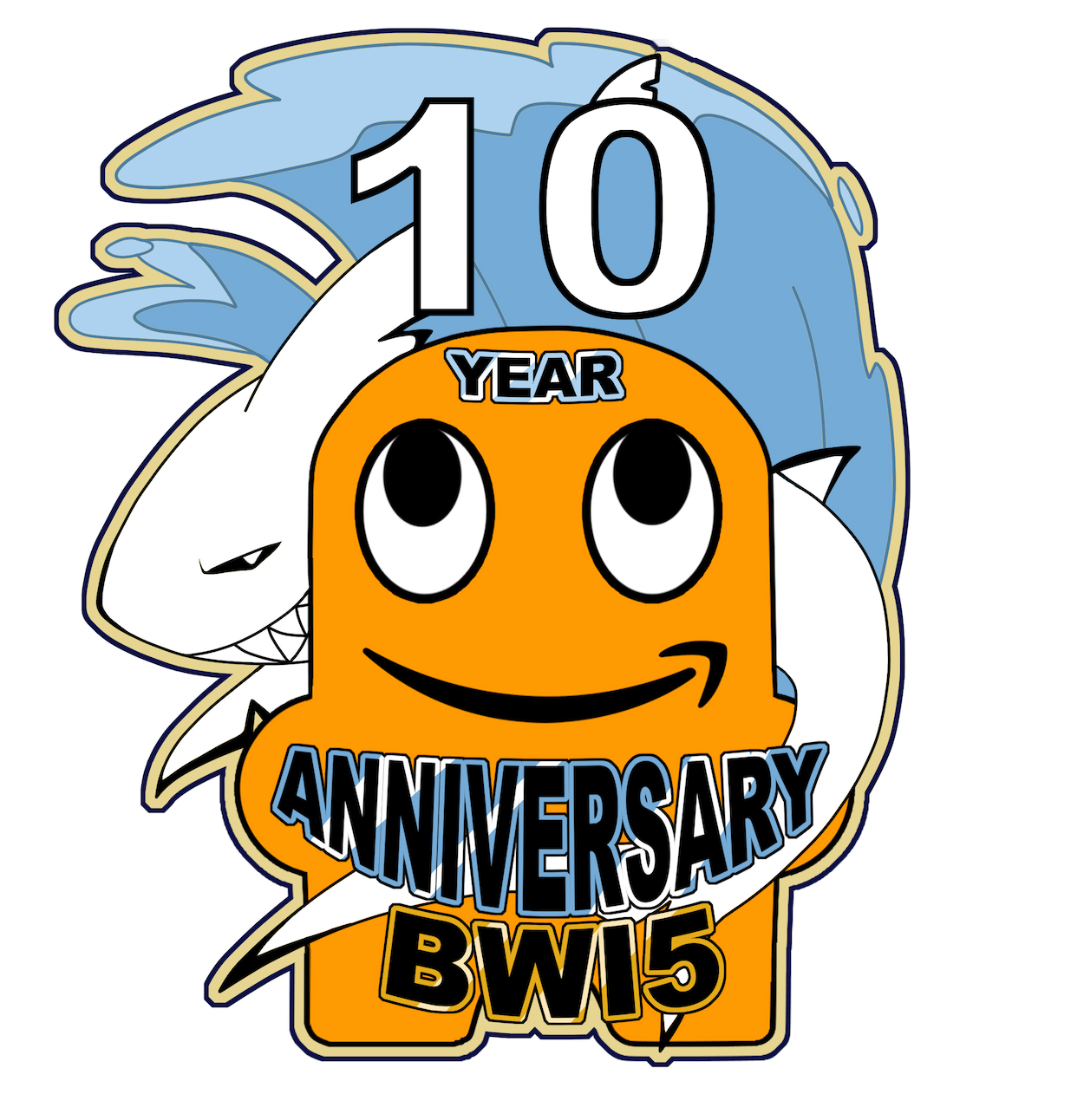 Amazon BWI5 10yr Anniversary Pin