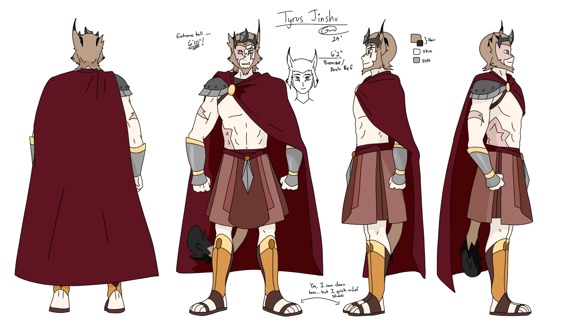 OC: Tyrus Ref