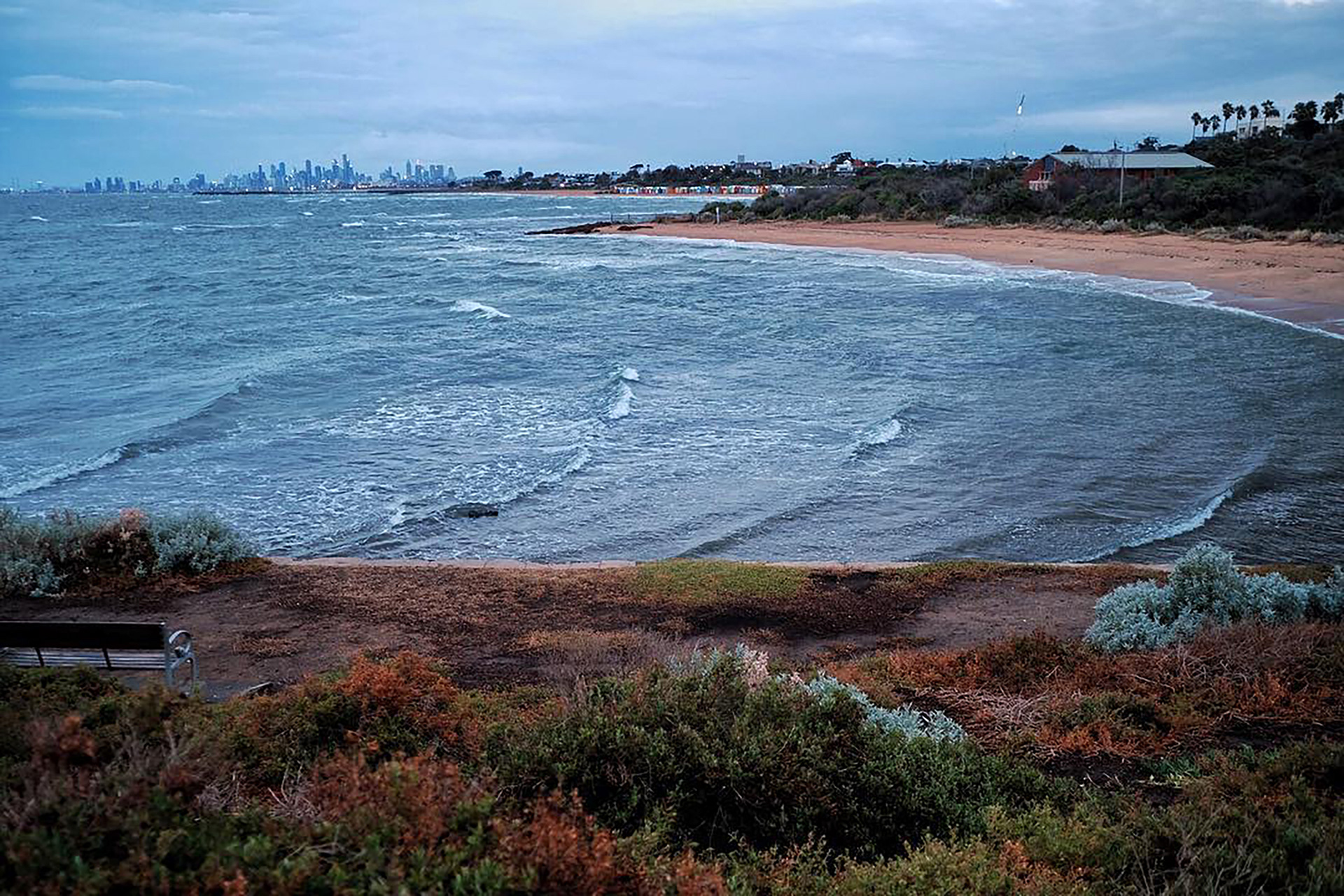 View from Green Point, Brighton, Victoria