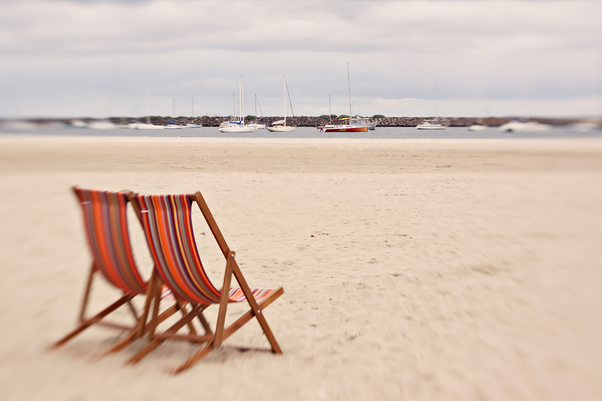 St Kilda Beach, West End Cafe