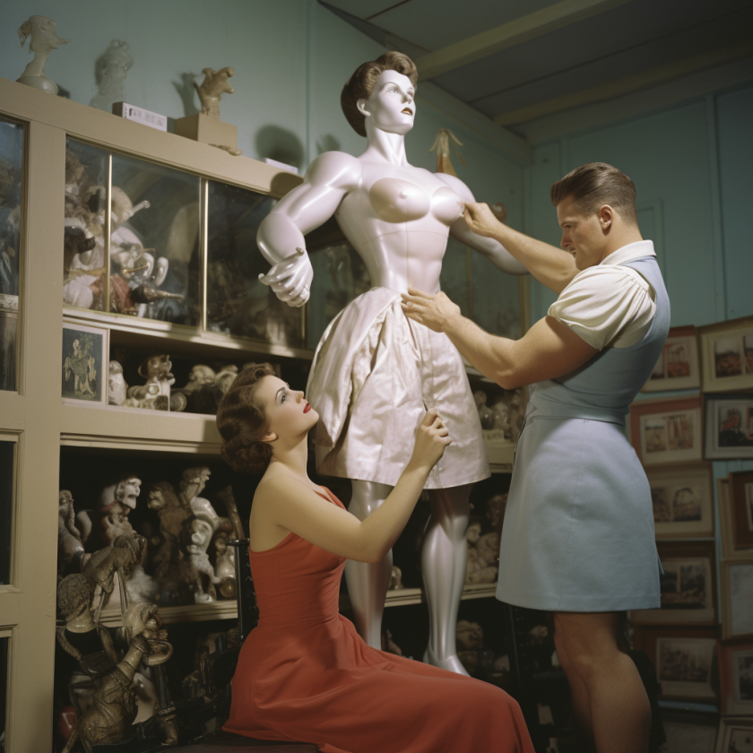 A Women's Body Building Competition