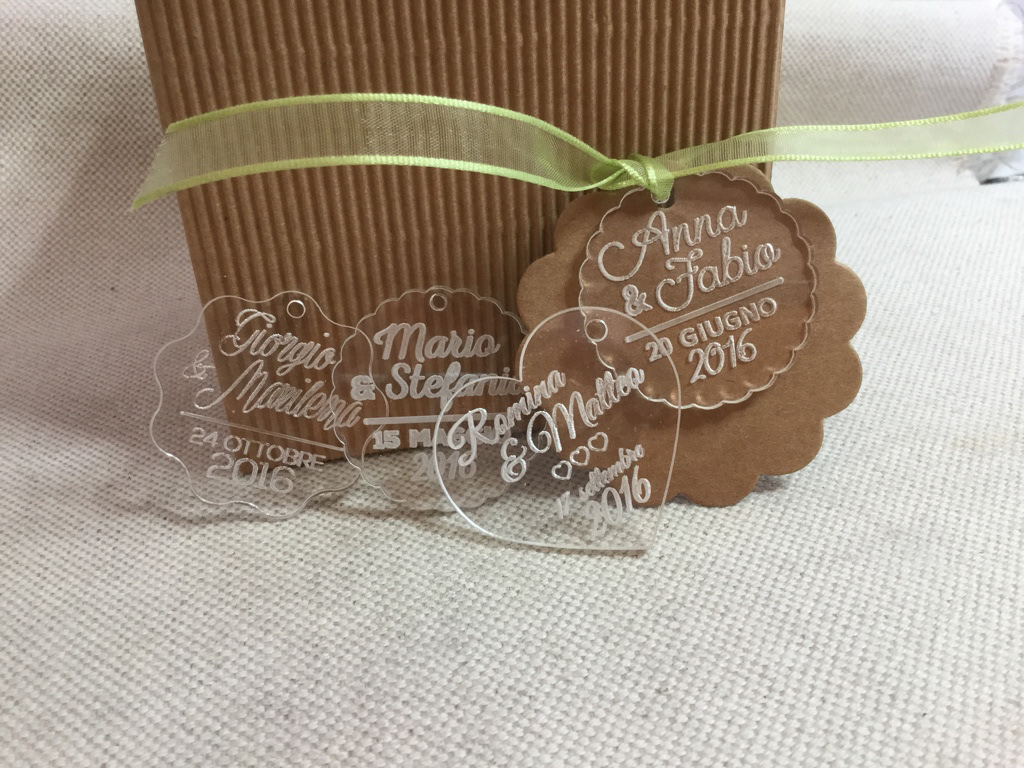 Personalizzazione bomboniere