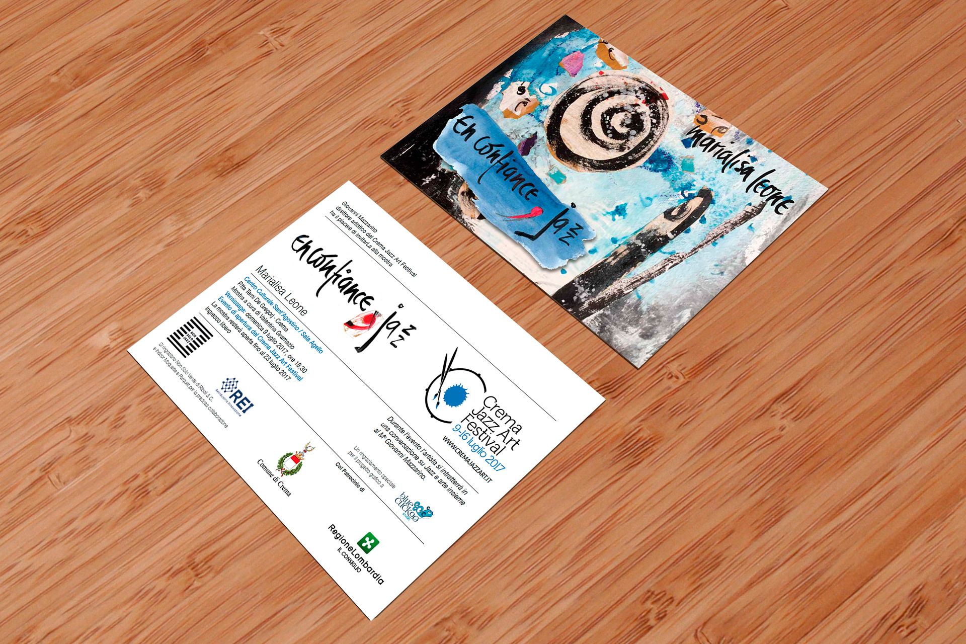Cartolina invito mostra