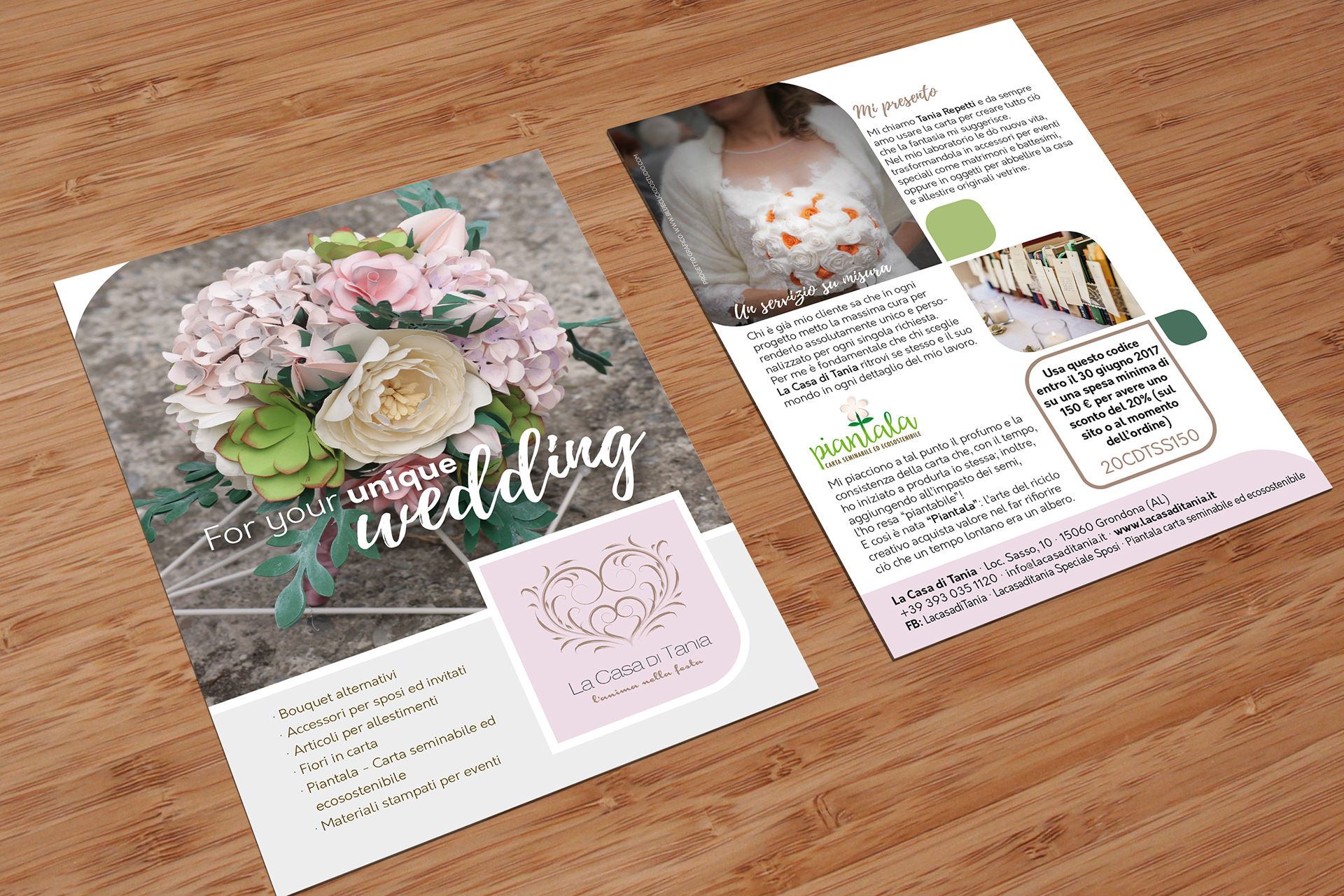 Cartolina per evento