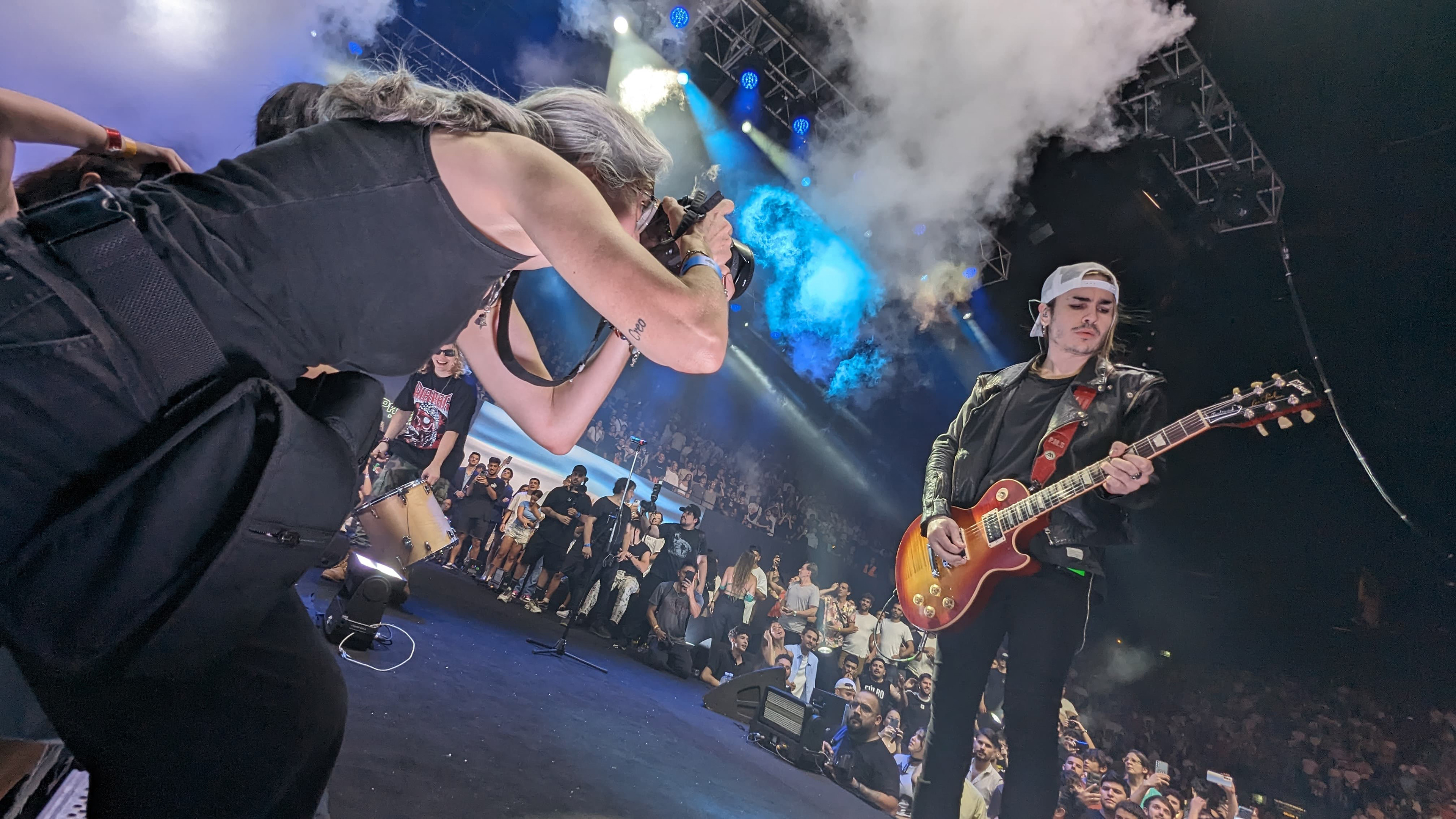 Fotografa del estadio Luna Park
