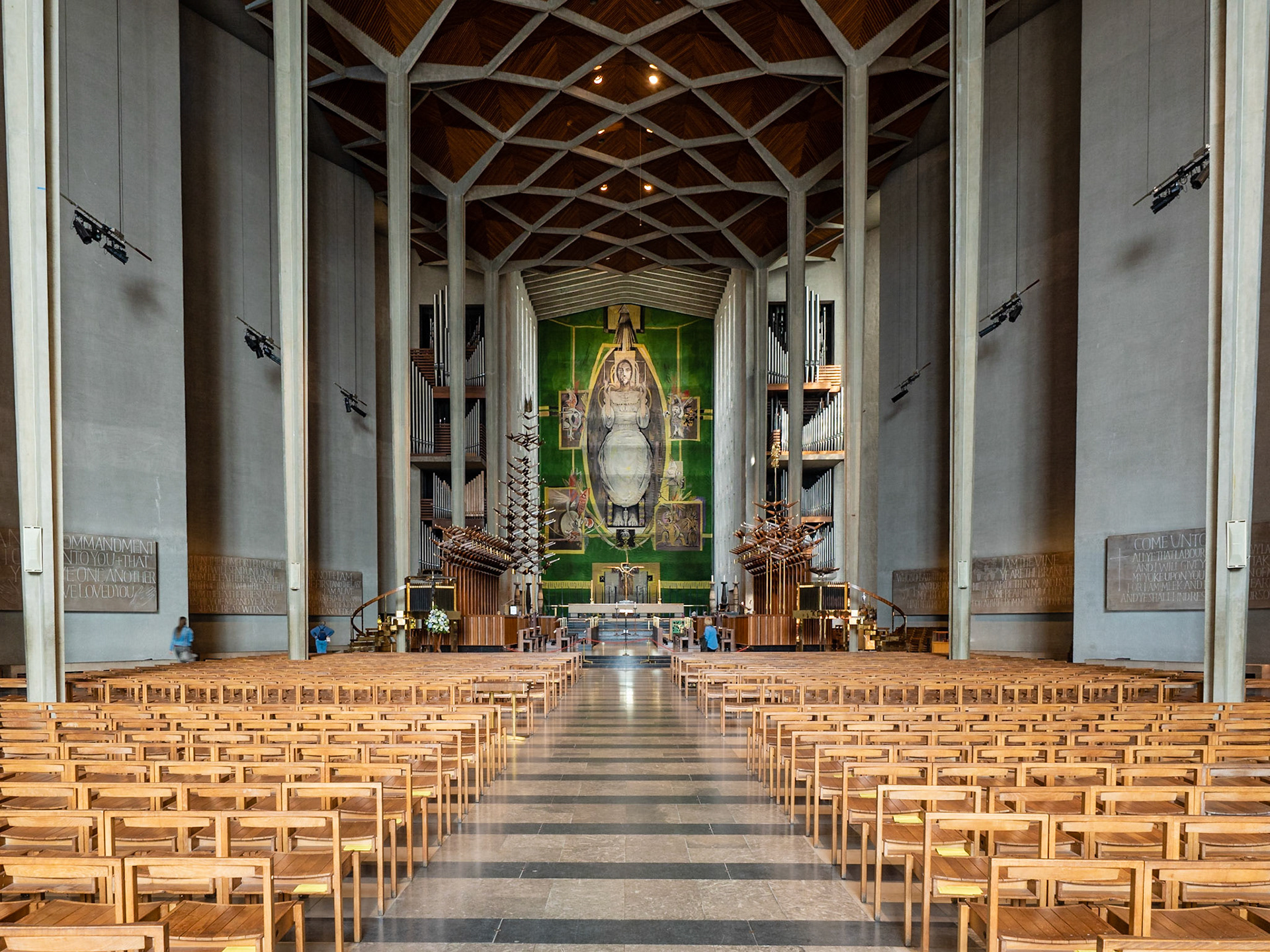 The Nave & Graham Sutherland Tapestry, Coventry Cathedral
