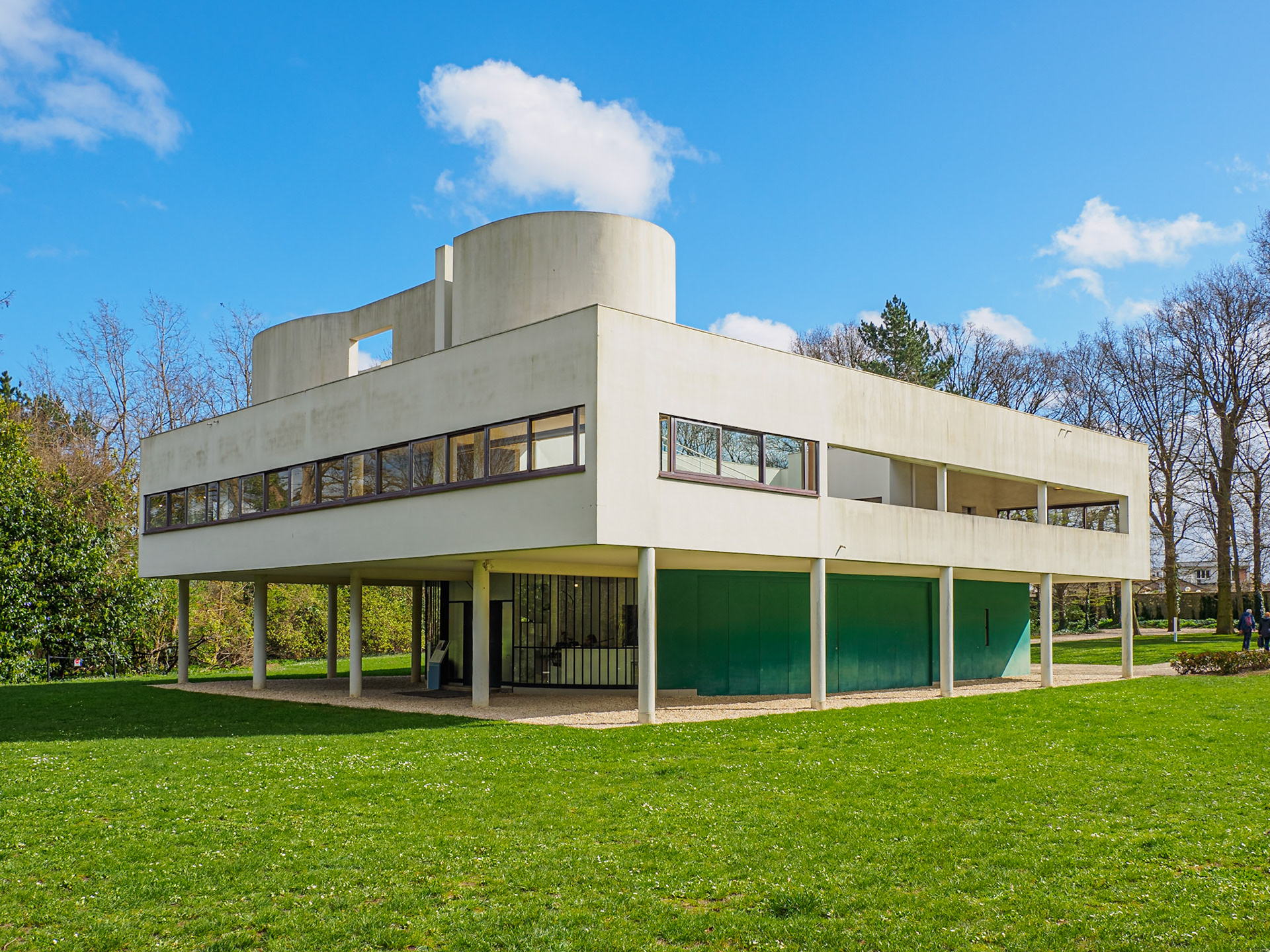 Villa Savoye, Poissy, Paris - Le Corbusier