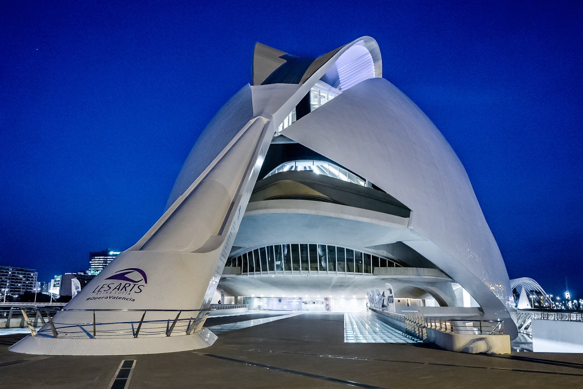 Palau de les Arts, Valencia - Santiago Calatrava