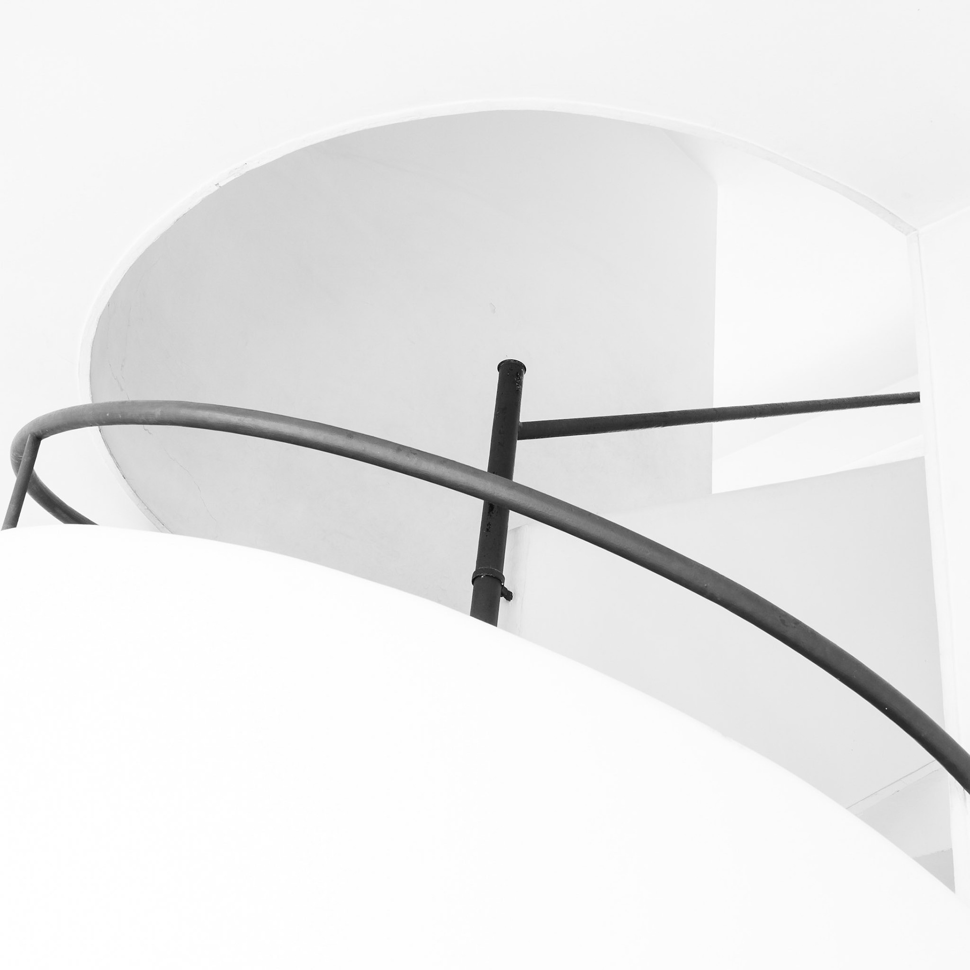 Stair detail, Villa Savoye