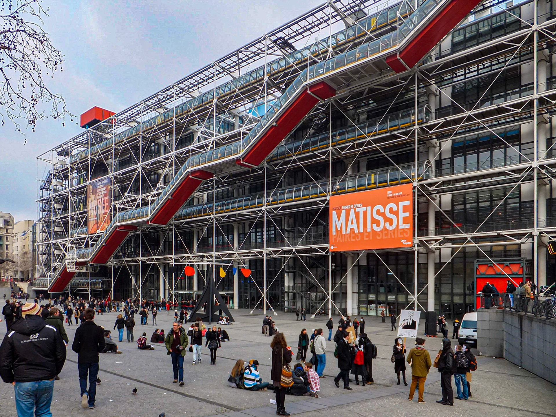 Centre Pompidou, Paris - Piano Rogers