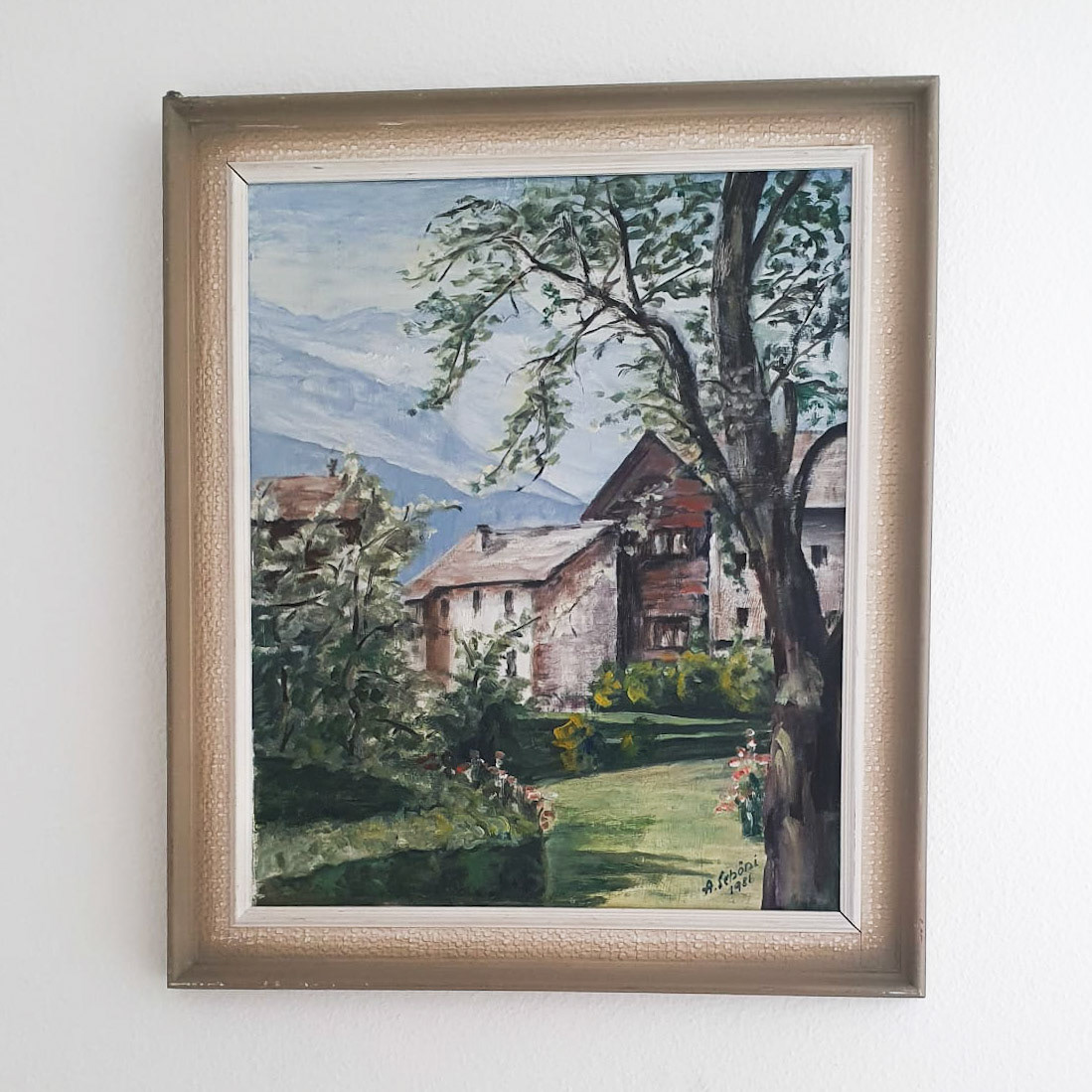 Soglio im Bergell | 1986 | 46x54