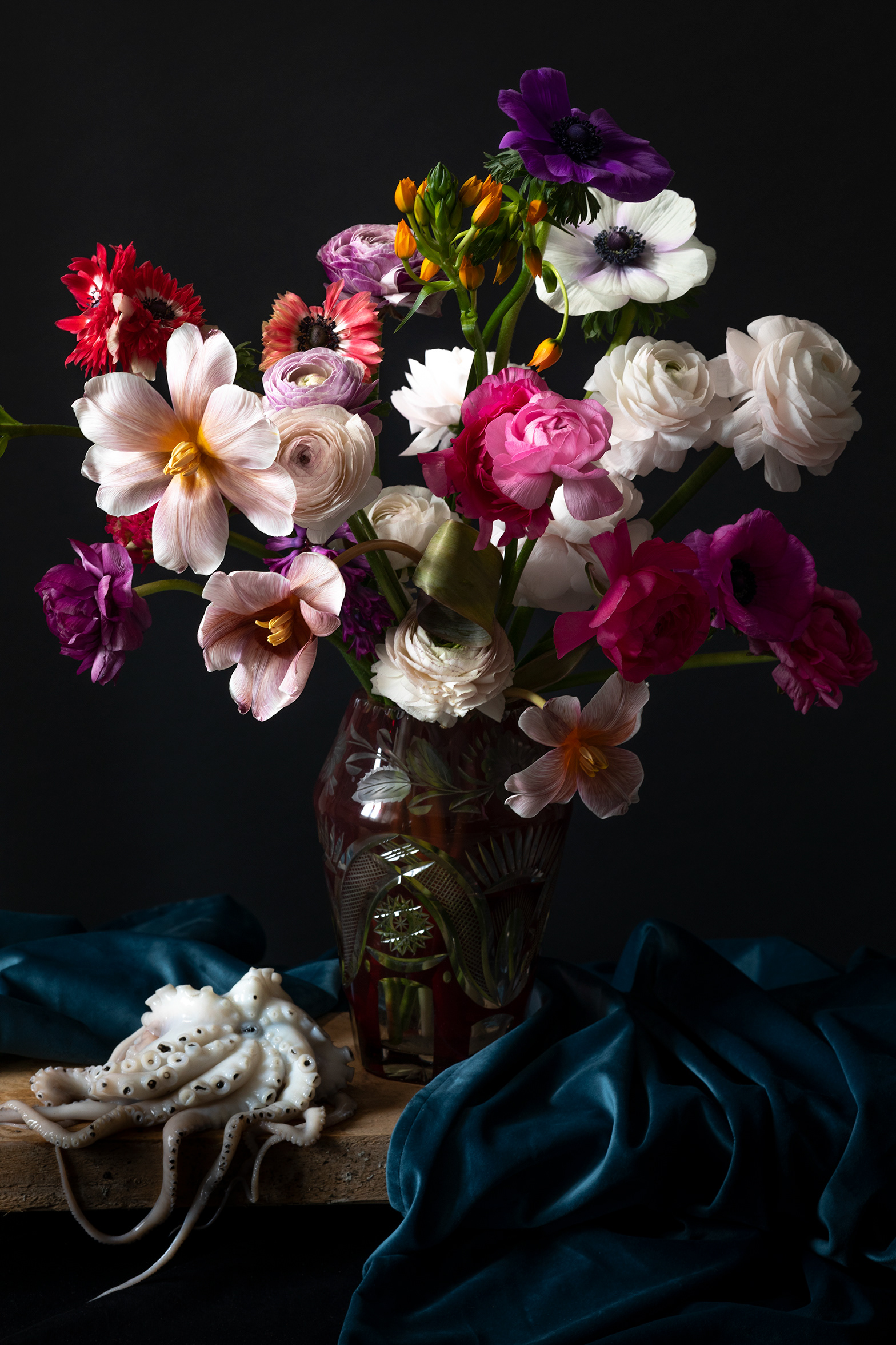 Nature Morte au poulpe, avril 2021