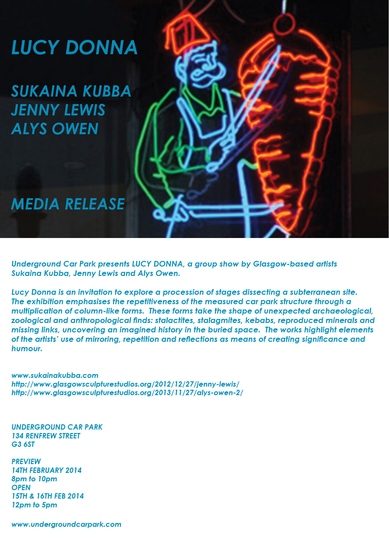 LUCY DONNA Press Release