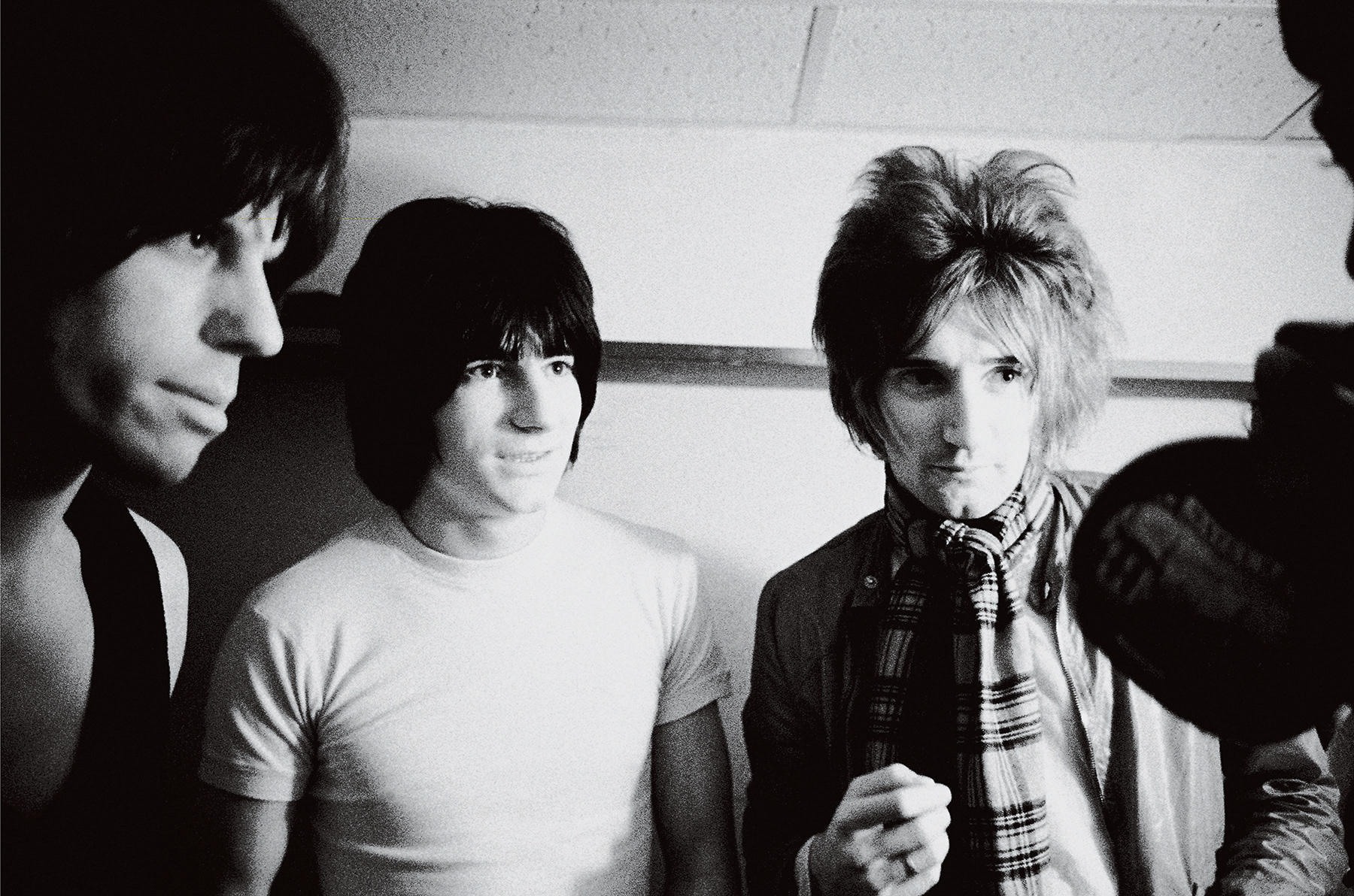 Jeff Beck, Ron Wood & Rod Stewart