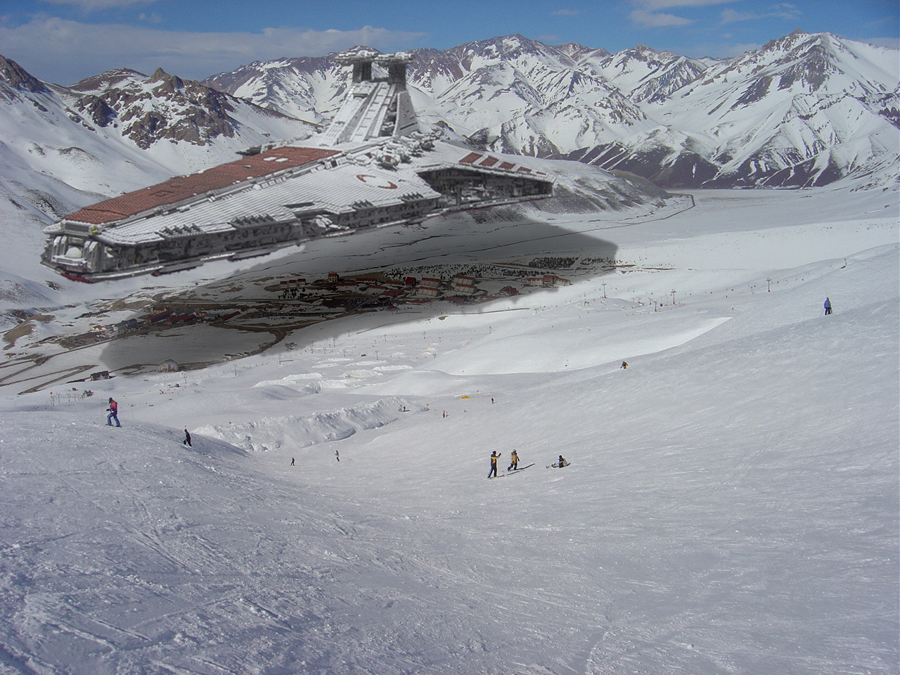 Venator-Class Star Destroyer sobre Las Leñas (2005)