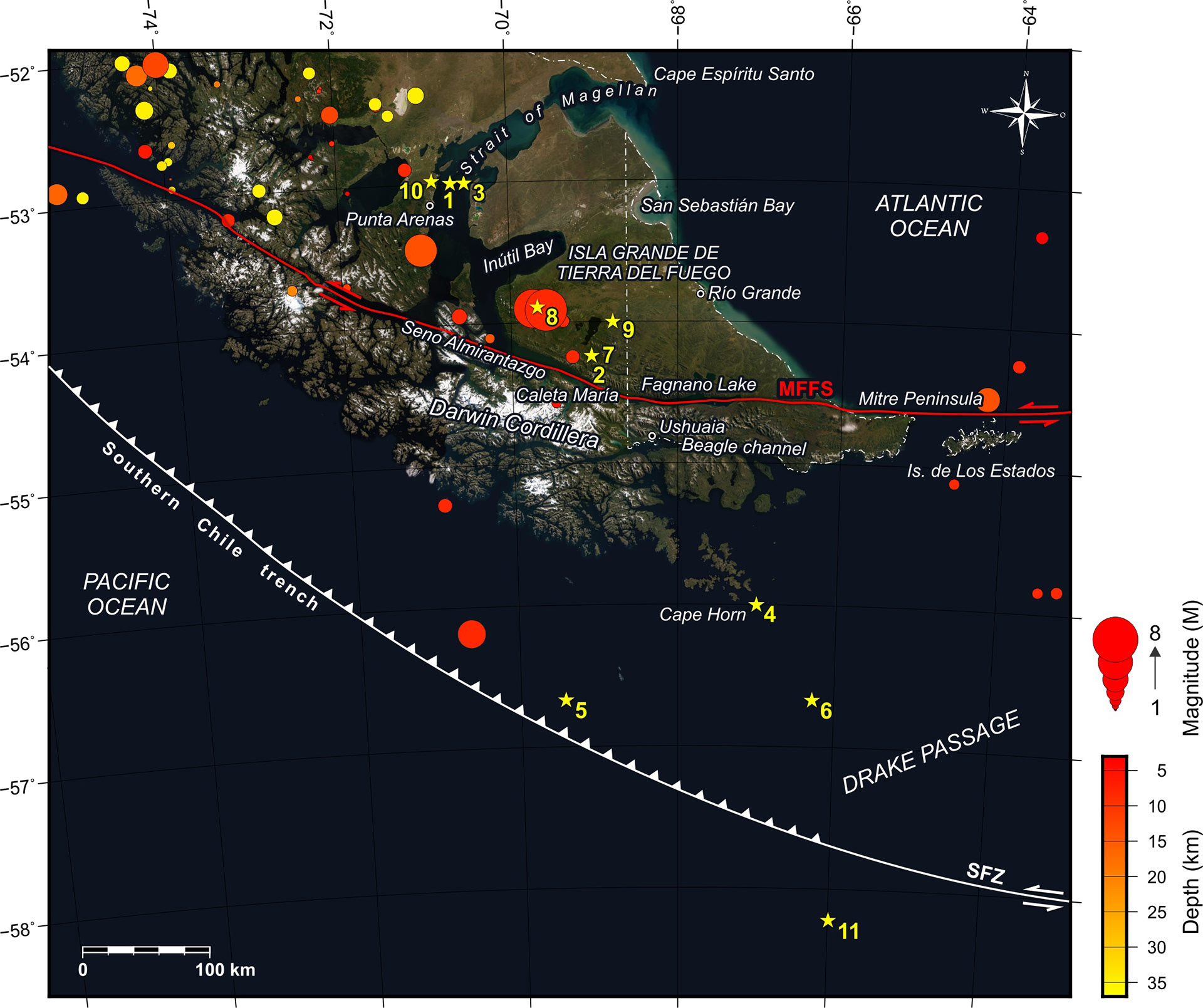 Mapa satelital