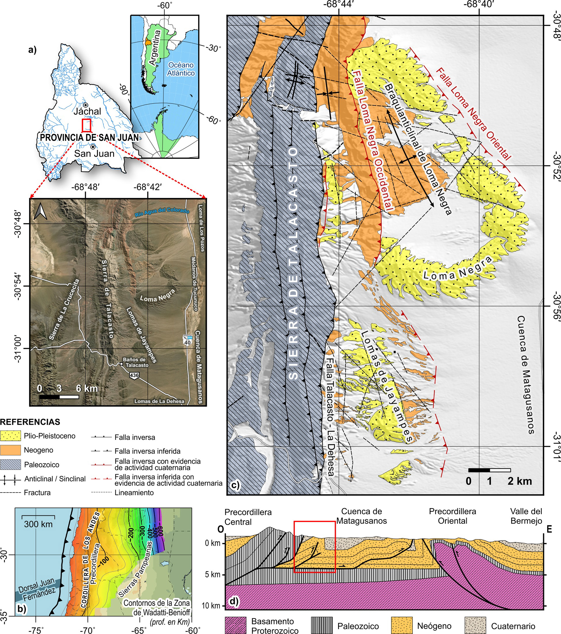 Mapas de ubicación regional + geología