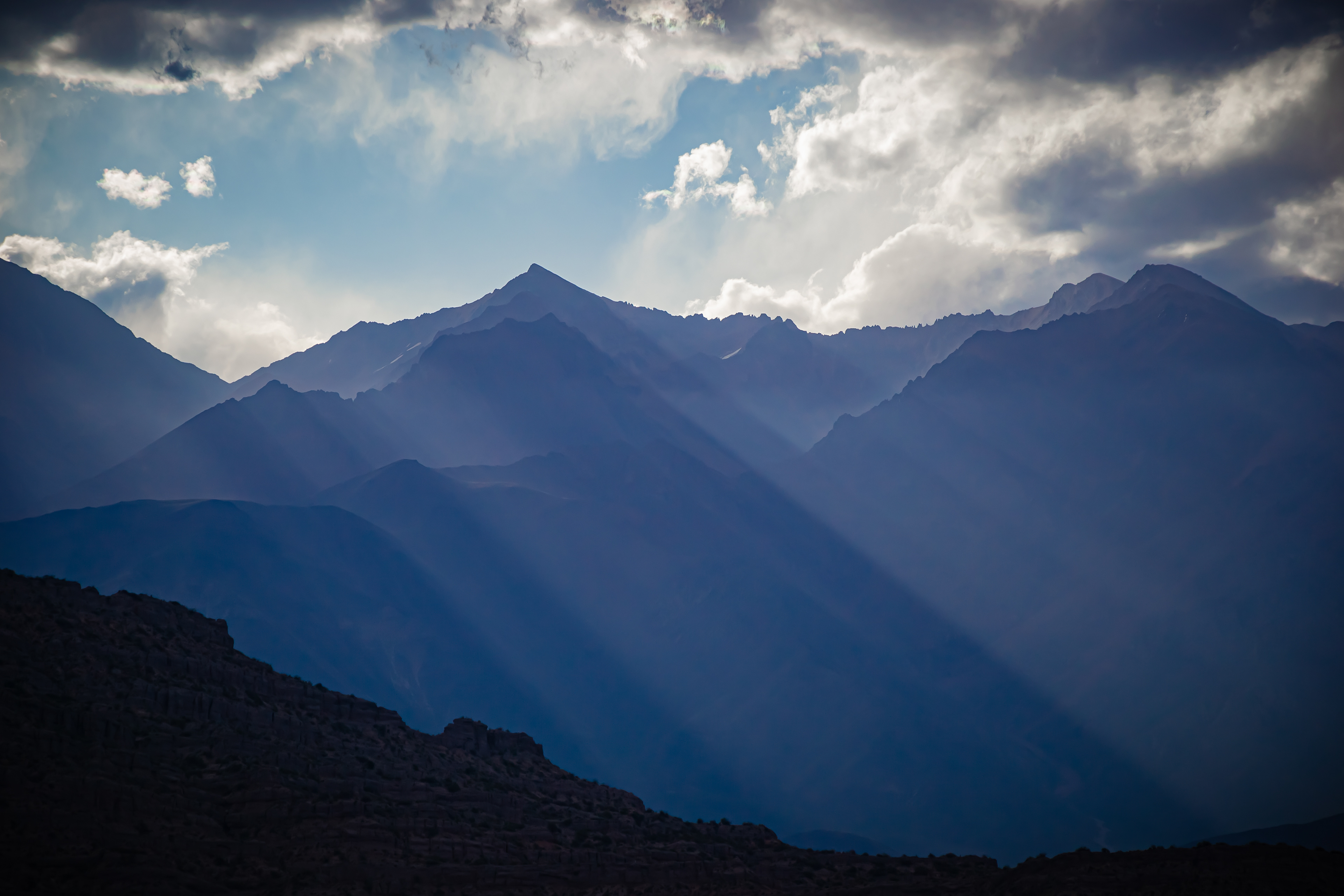 Cordón del Plata, Potrerillos, Mendoza, Argentina