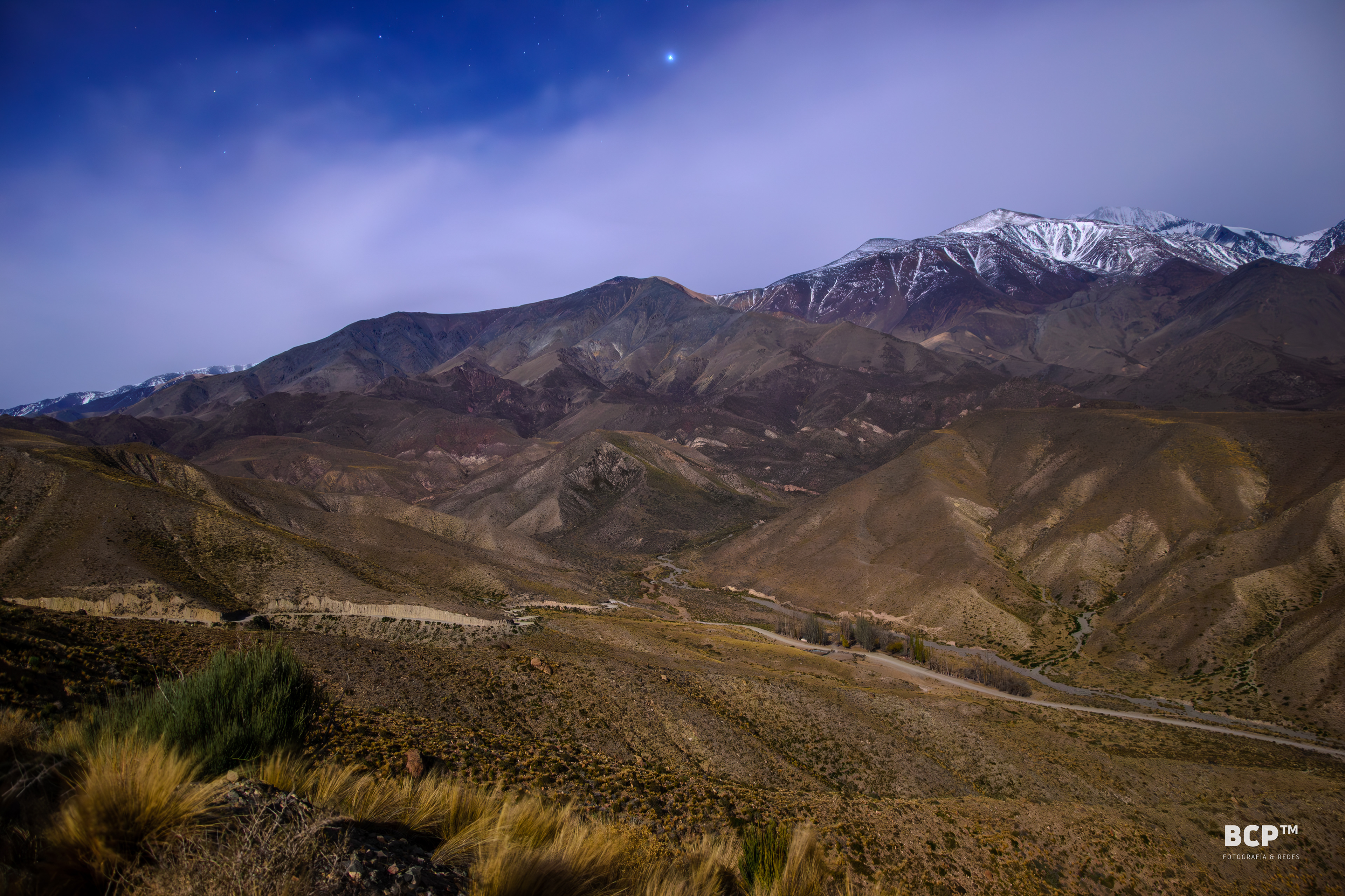 Cuesta de La Hoyada, Potrerillos, Mendoza, Argentina