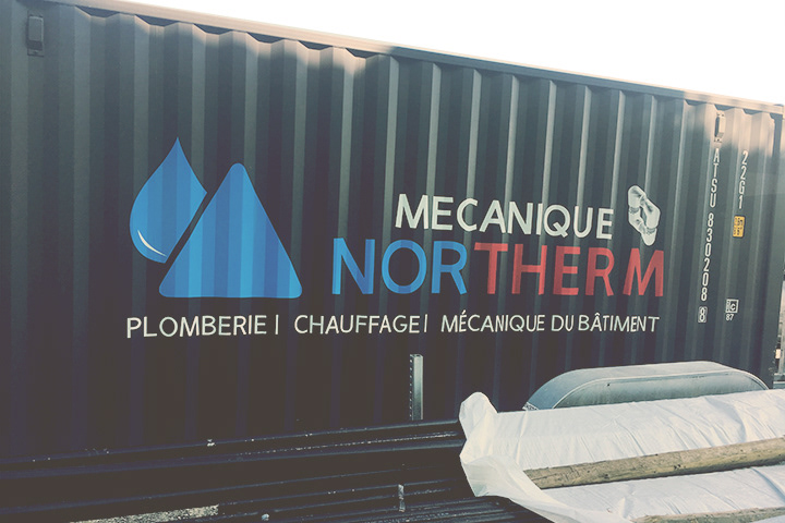 Lettrage vinyle / Mécanique Northerm