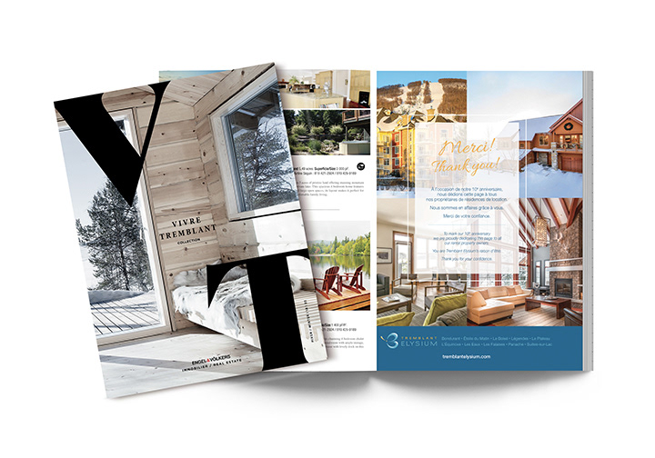 Publication magazine / Tremblant Élysium