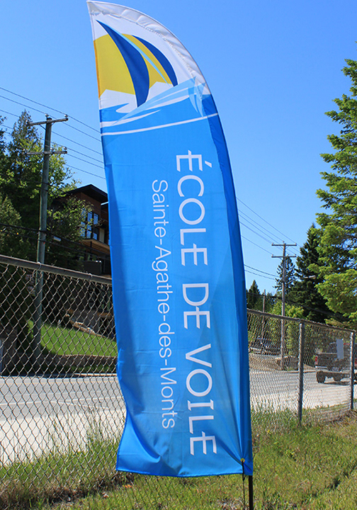 Drapeau / École de Voile Sainte-Agathe-des-Monts
