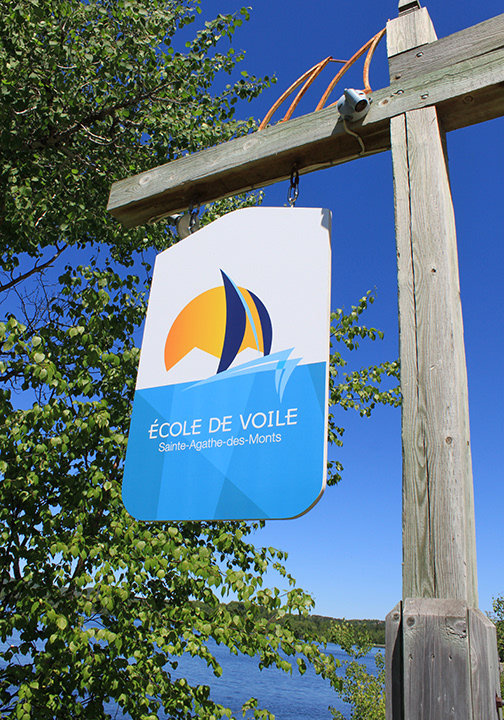 Enseigne / École de Voile Sainte-Agathe-des-Monts