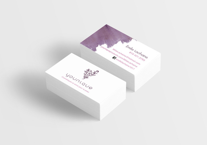 Cartes d'affaires / Émilie Lachaine