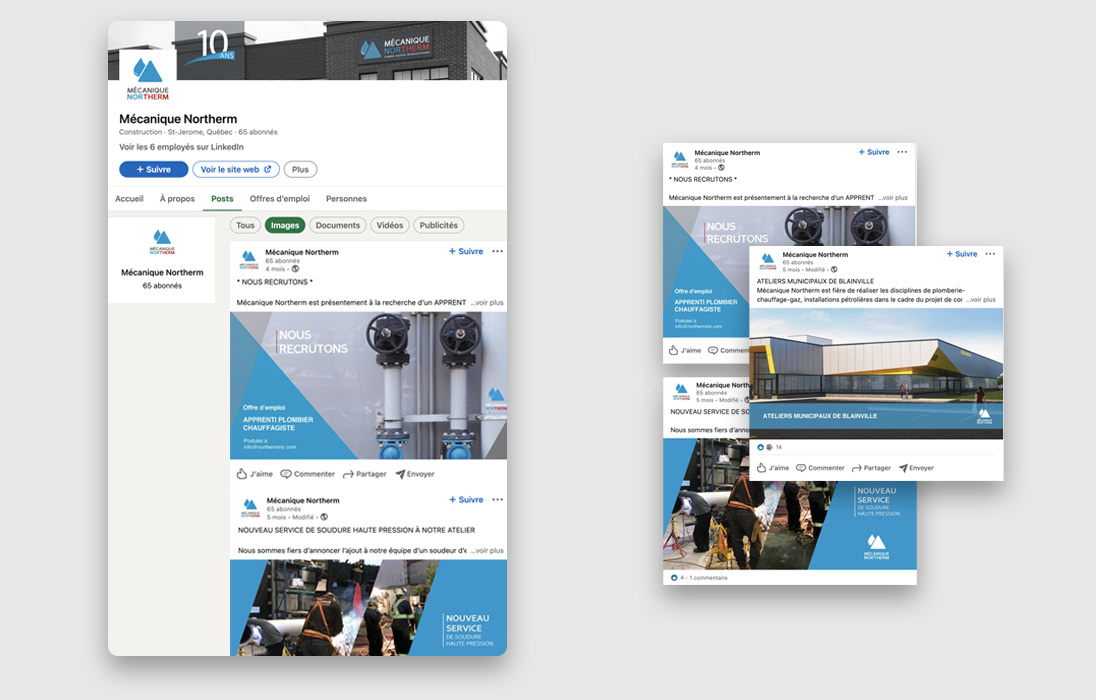 Publication Linkedin / Mécanique Northerm