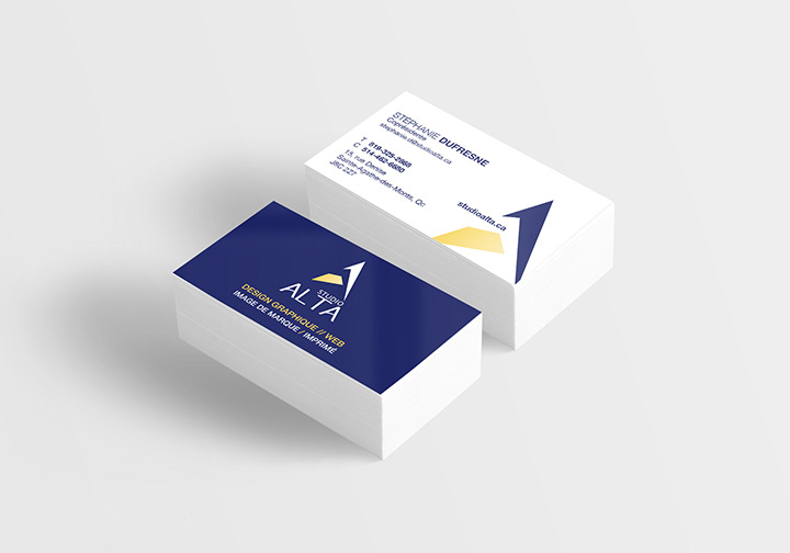 Cartes d'affaires / Studio Alta