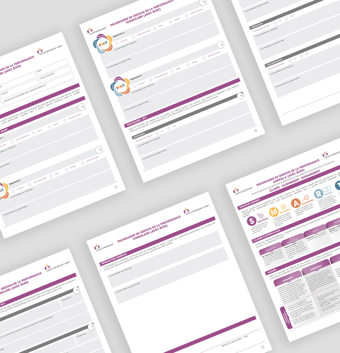 Formulaire interactif / Duchesnay