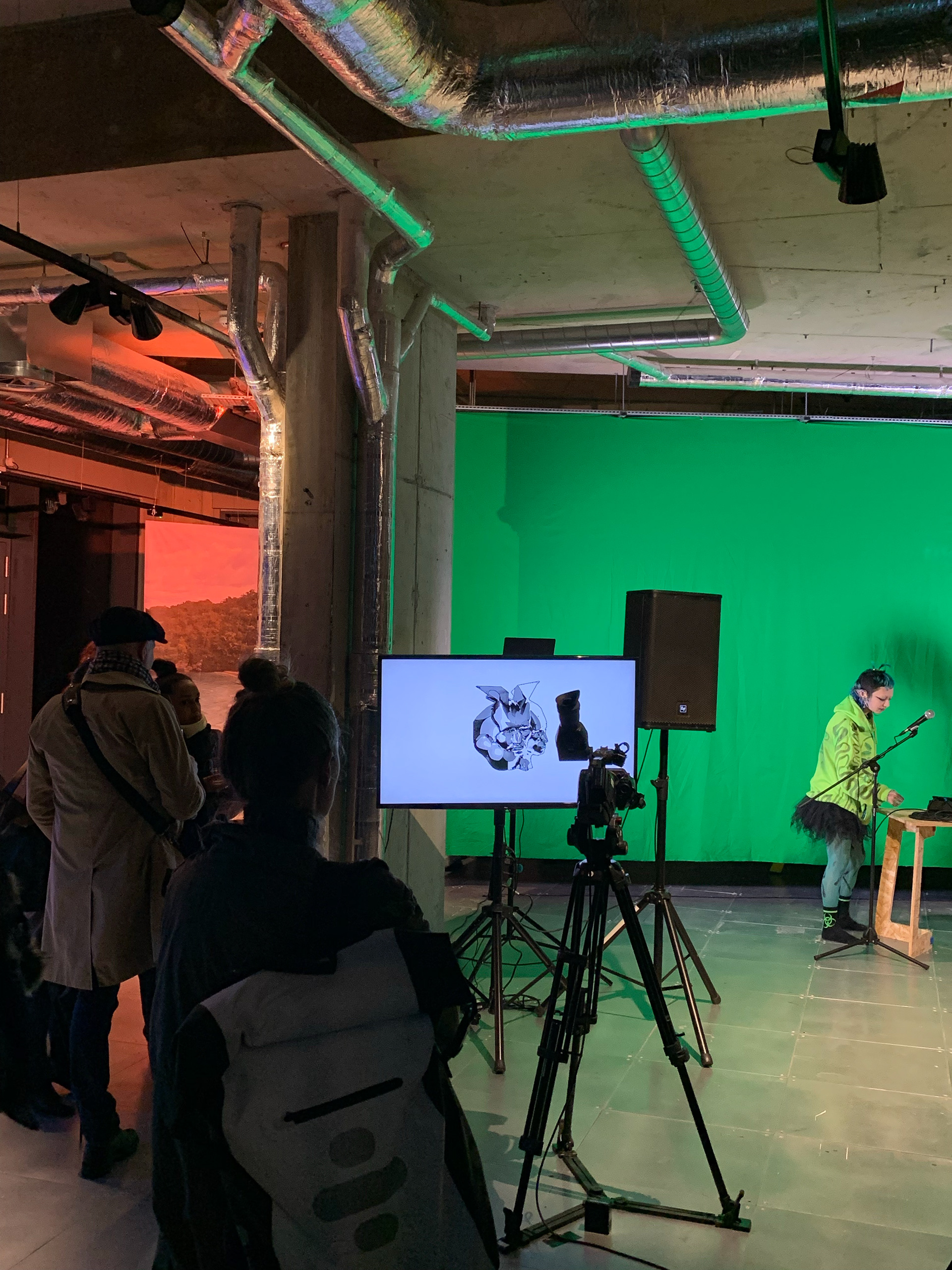 Edward Martin, 'XENO_MORPHE (HOX:CODE)' 2019. GoingAway.TV LIVE The Retreat. arebyte Gallery x the wrong biennale, London UK (2020)