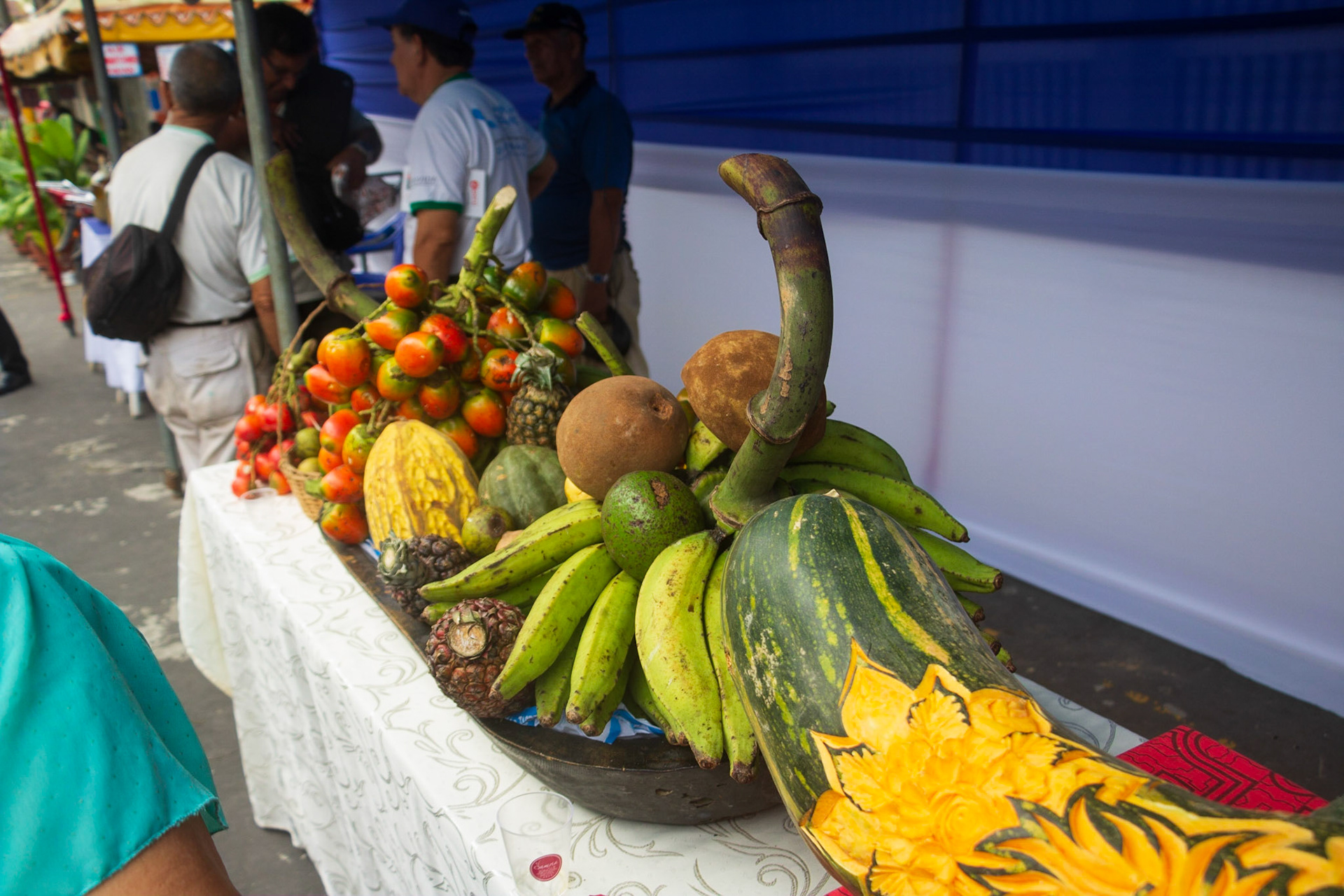 Carved vegetable