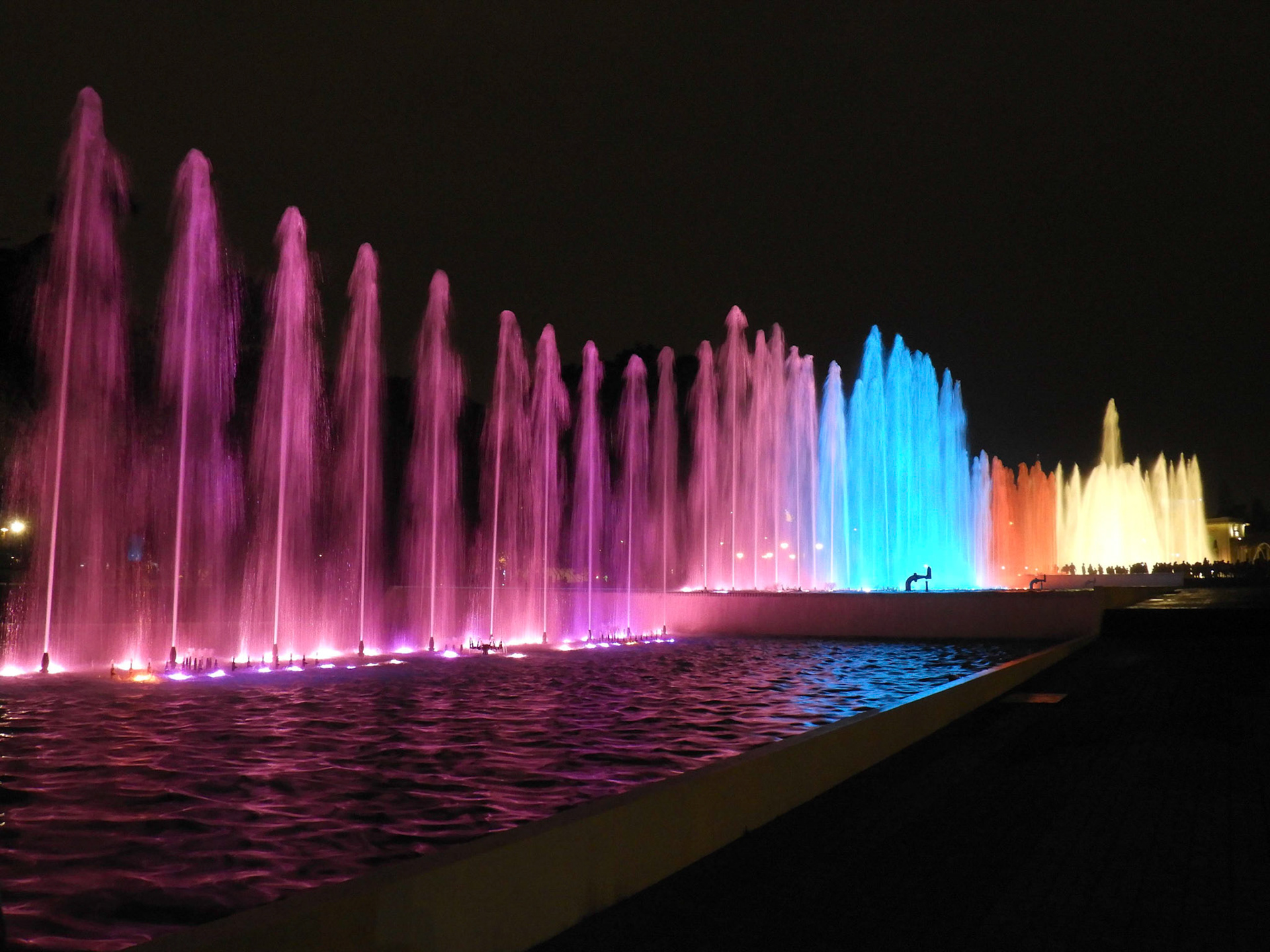 Magic Water Circuit at the Park Reserve in Lima