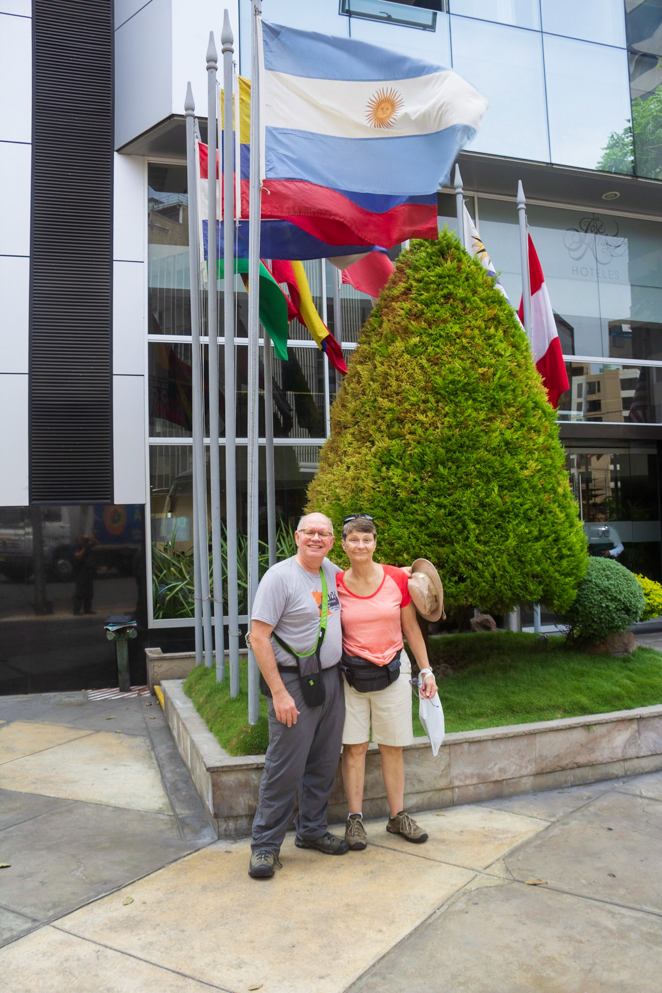 At our hotel