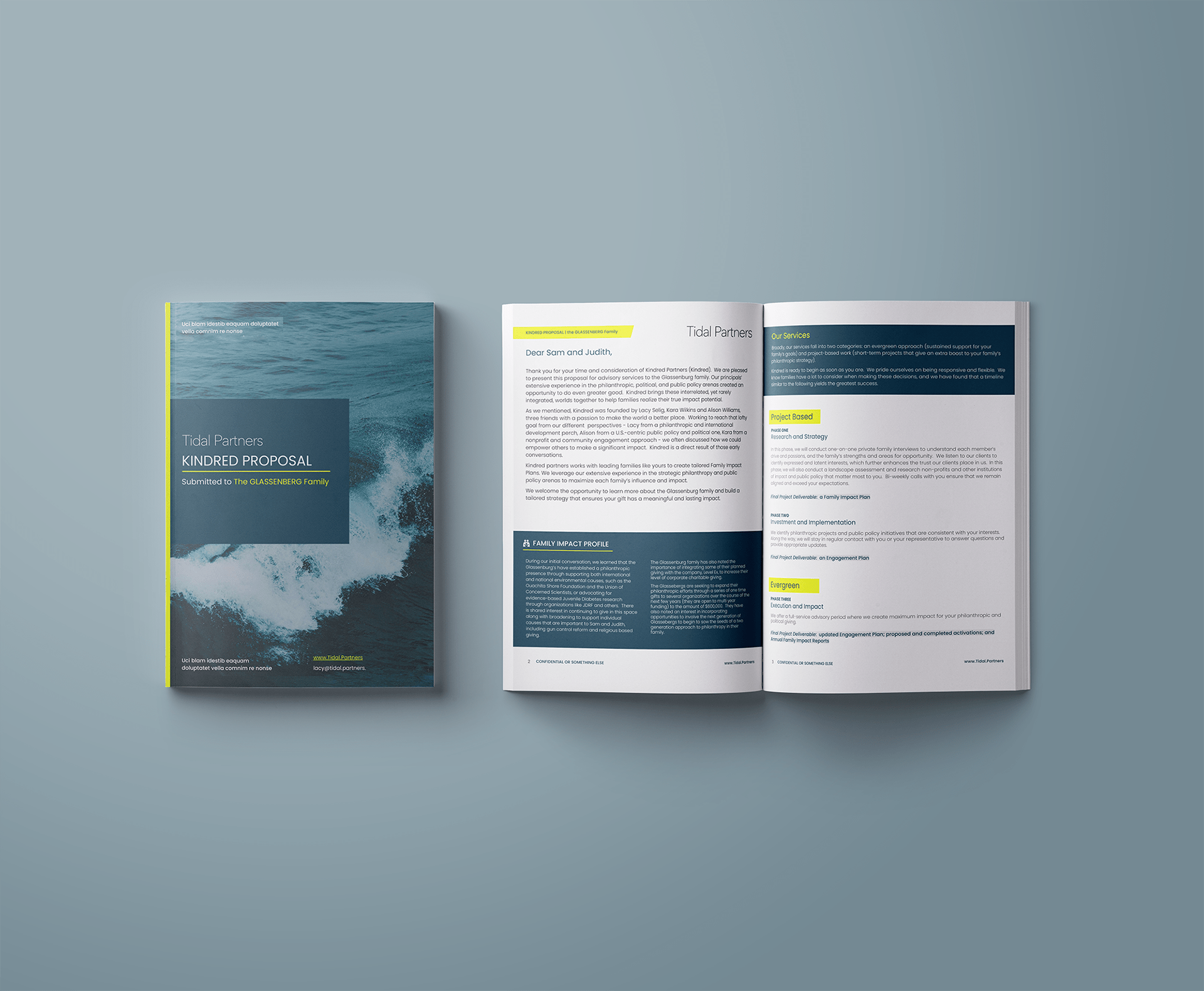 Proposal Booklet Design