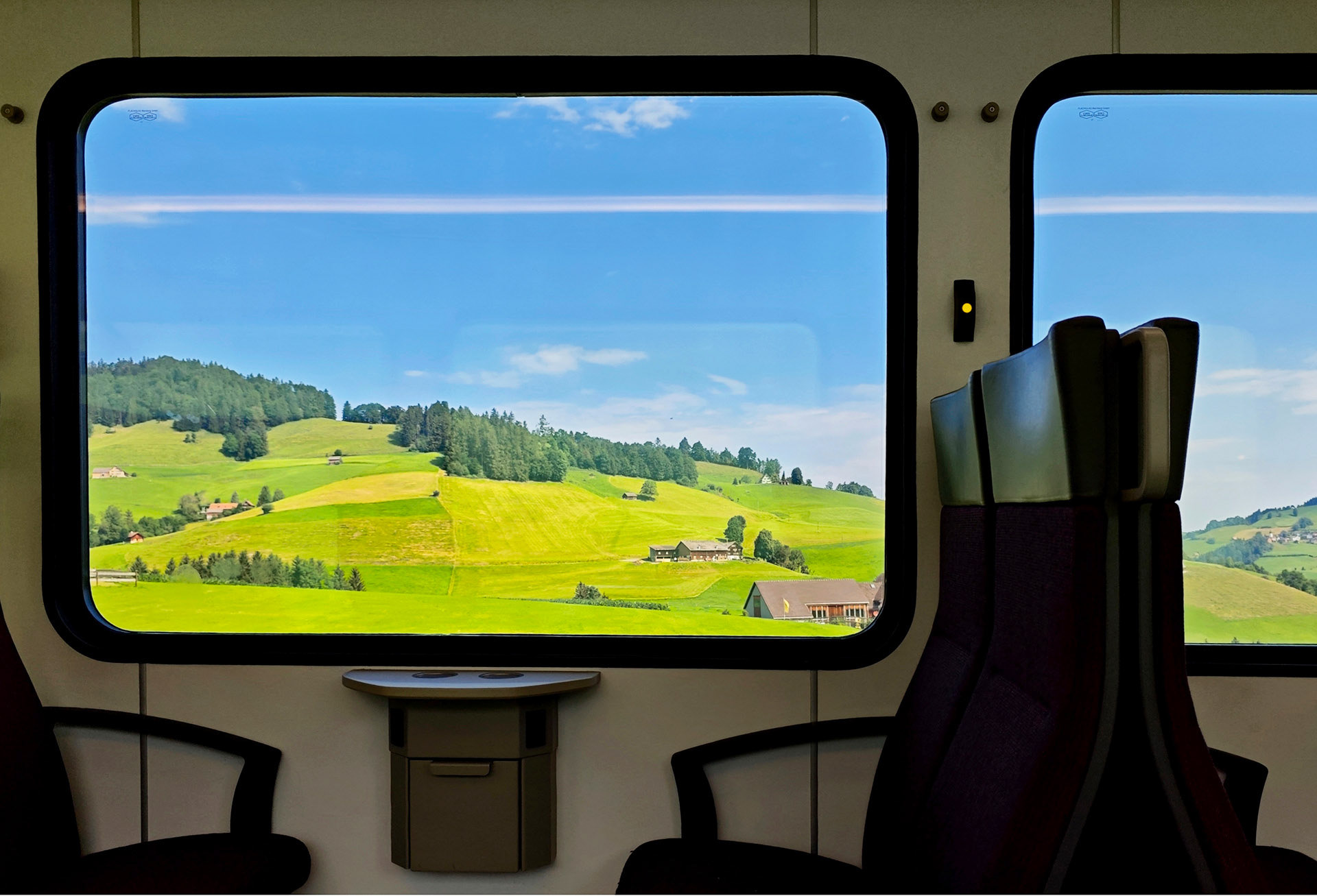 View from Train Ride to Appenzell
